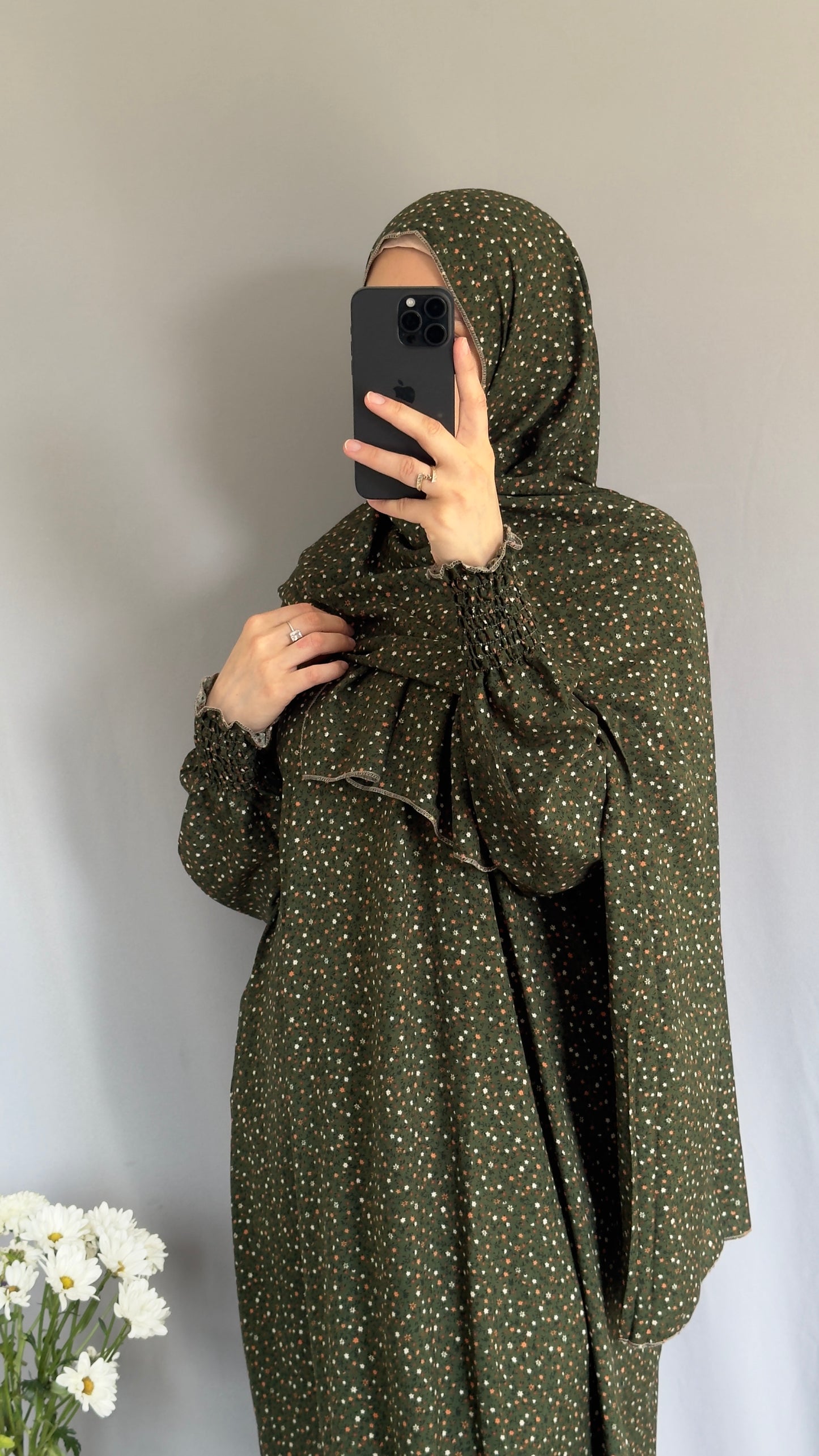 Elegant Prayer Dress, Prayer Outfit, Maxi Dress, Khimar, Islamic Dress, Prayer Abaya, Prayer set, Islamic gift, PrayerHijab, Umrah Abaya, Ramadan Abaya, One Size Prayer Dress
