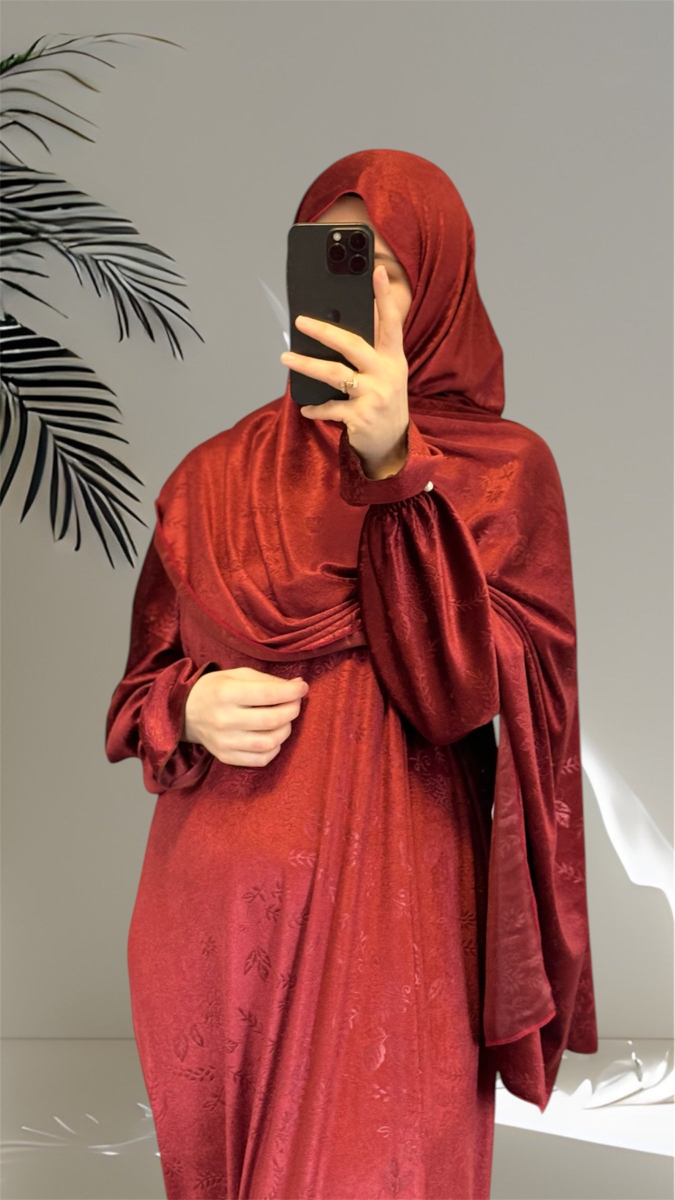 Luxury Velvet Warm Prayer Dress, Prayer clothes for women, Islamic Prayer dress, Prayer Outfit, Prayer Set, Prayer Hijab, Salah dress, Islamic Gift, Muslim clothing, Winter Abaya