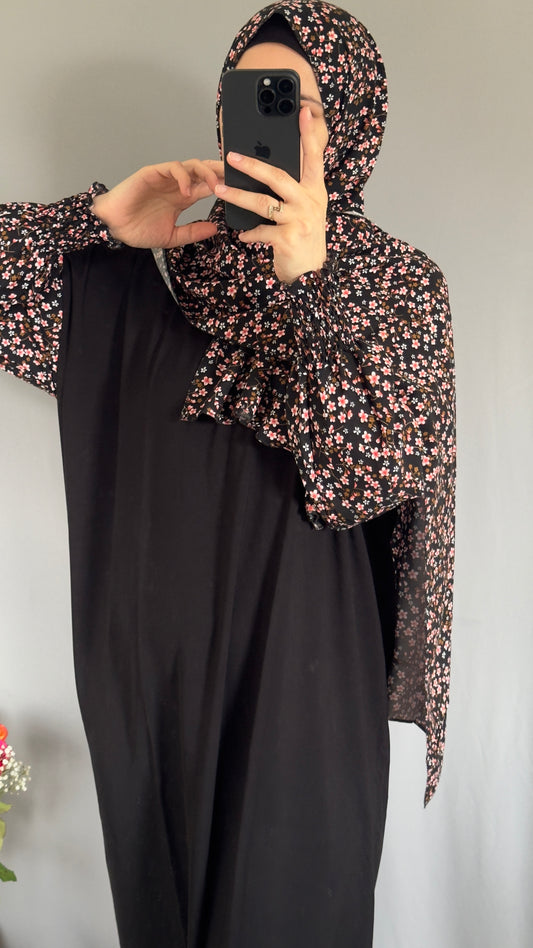 Elegant Prayer Dress, Prayer Outfit, Maxi Dress, Khimar, Islamic Dress, Prayer Abaya, Prayer set, Islamic gift, PrayerHijab, Umrah Abaya, Ramadan Abaya, One Size Prayer Dress