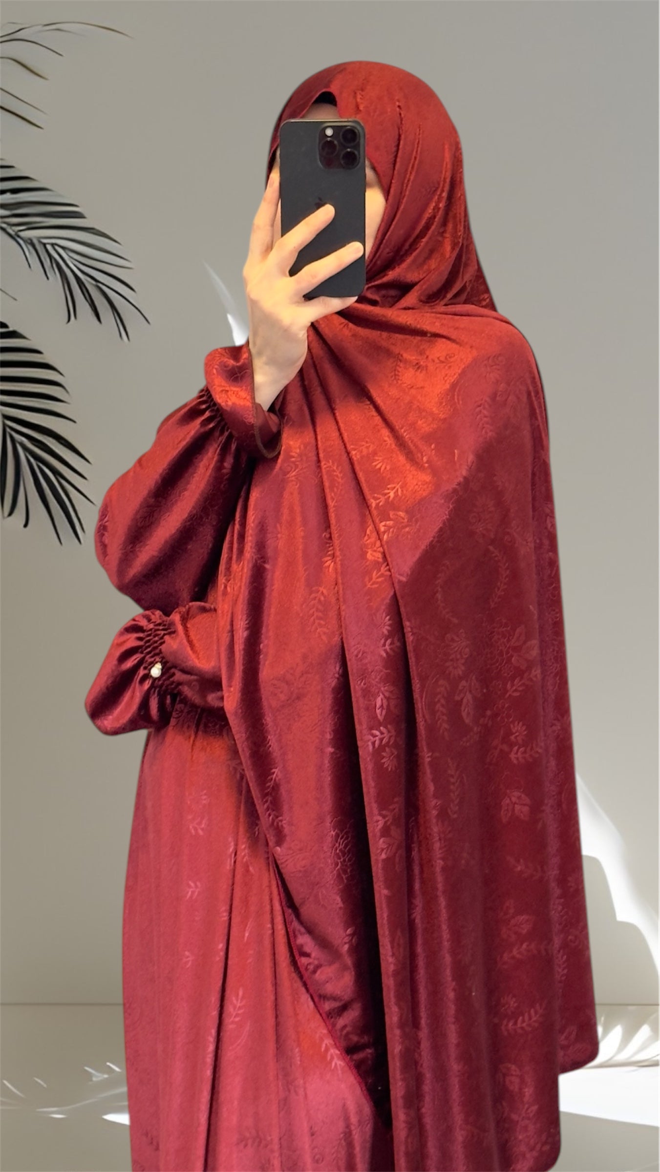 Luxury Velvet Warm Prayer Dress, Prayer clothes for women, Islamic Prayer dress, Prayer Outfit, Prayer Set, Prayer Hijab, Salah dress, Islamic Gift, Muslim clothing, Winter Abaya