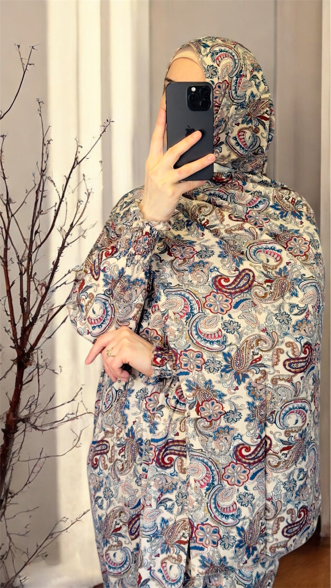 Elegant Prayer Dress, Ramadan Dress, Prayer Outfit, Maxi Dress, Khimar, Islamic Dress, Prayer Abaya, Prayer set, Islamic gift, Abaya & Hijab
