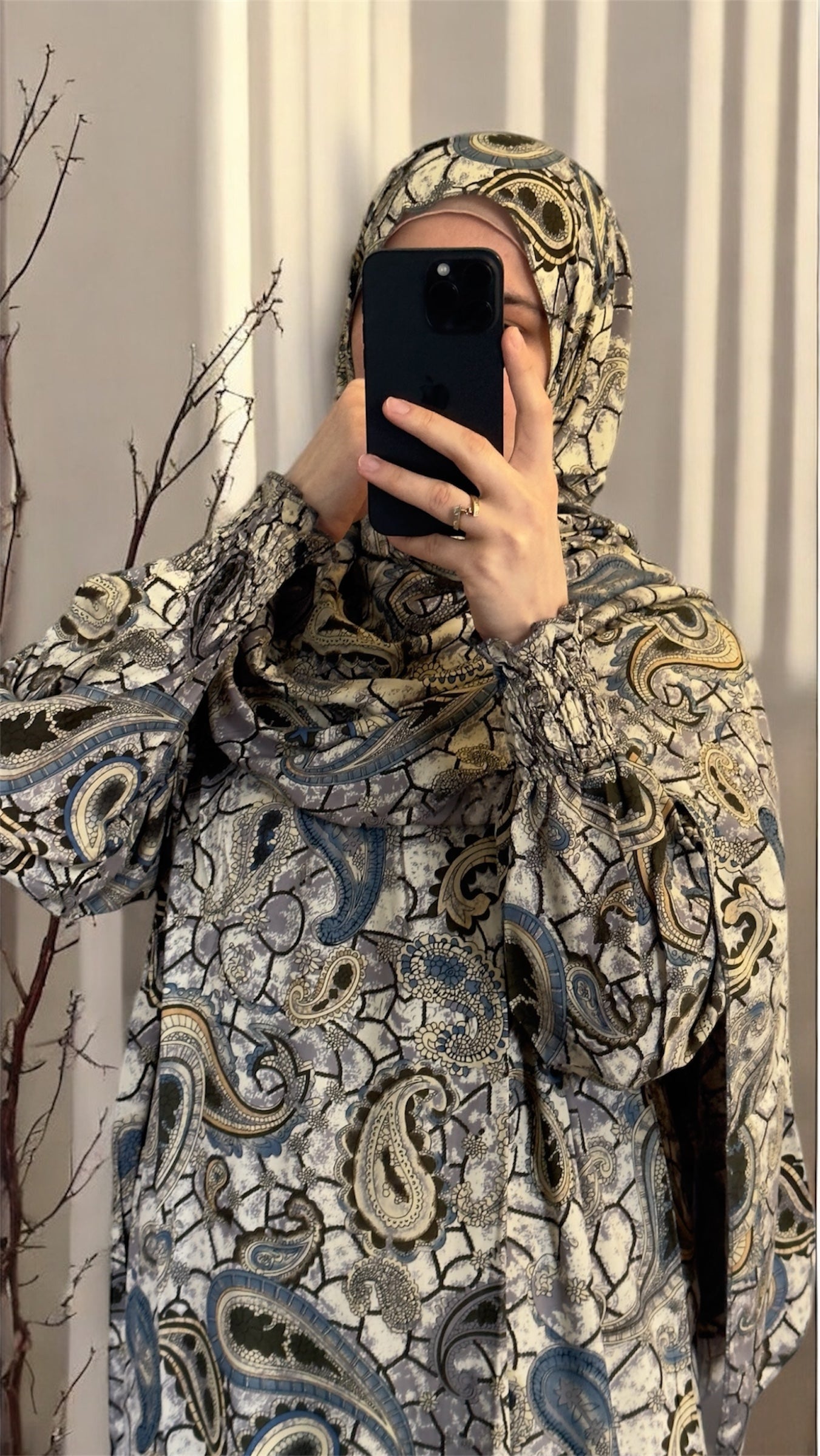 Elegant Prayer Dress, Ramadan Dress, Prayer Outfit, Maxi Dress, Khimar, Islamic Dress, Prayer Abaya, Prayer set, Islamic gift, Abaya & Hijab