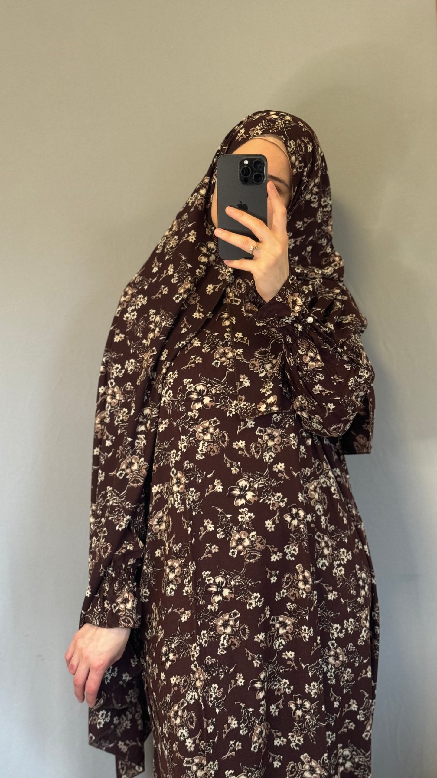 Ramadan gift set, Prayer Dress, Ramadan Dress, Prayer Outfit, Maxi Dress, Khimar, Islamic Dress, Prayer Abaya, Prayer set, Islamic gift, Abaya & Hijab