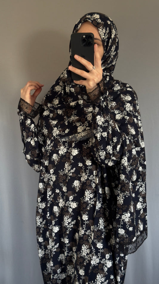 Eid Gift, Prayer Dress, Prayer Jilbab, Prayer Abaya, Two Piece Prayer dress muslim, Salah dress, Prayer set, Prayer outfit, Prayer clothes woman, muslim Prayer dress, Islamic gift