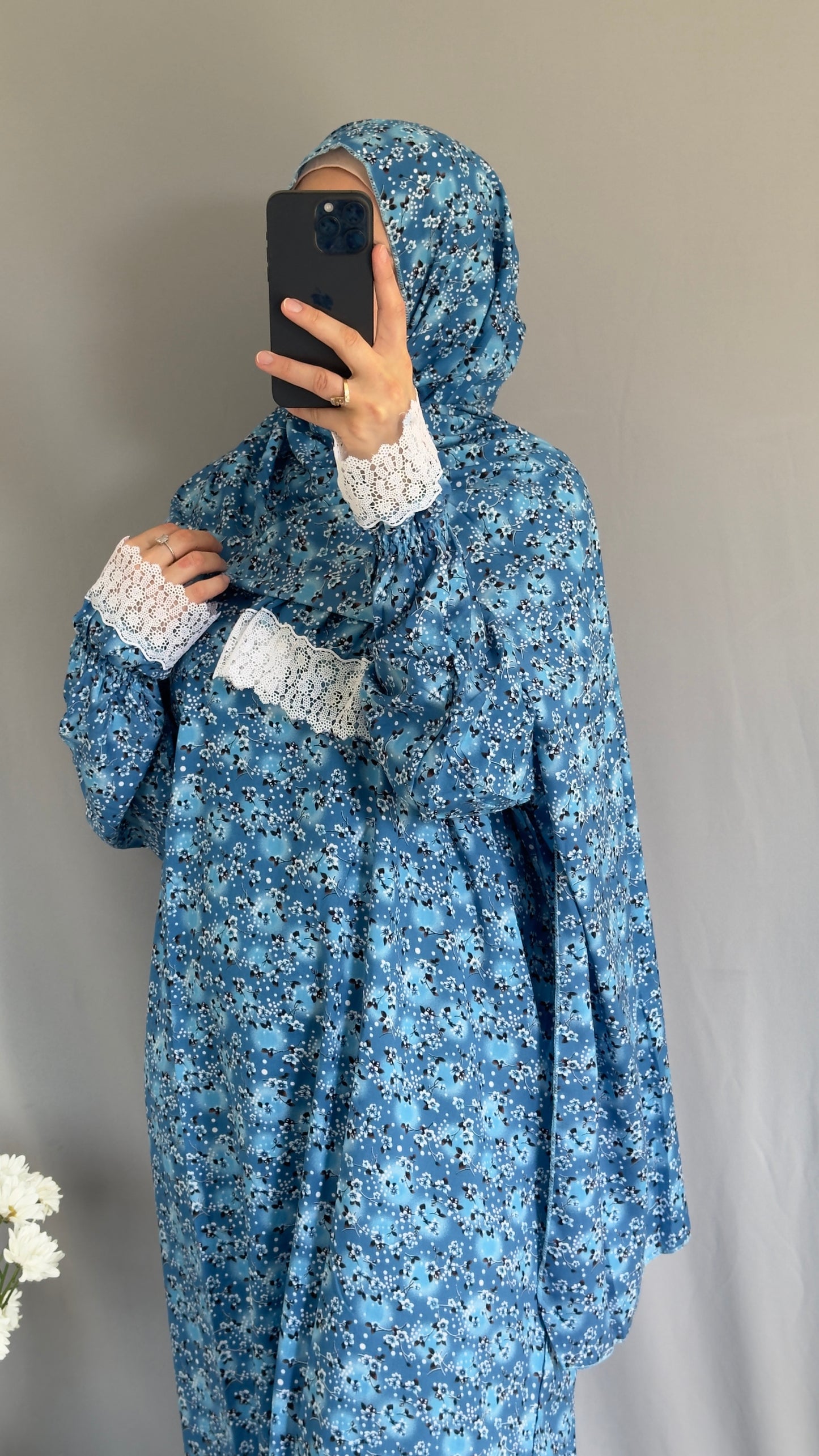 Elegant Prayer Dress, Prayer Outfit, Maxi Dress, Khimar, Islamic Dress, Prayer Abaya, Prayer set, Islamic gift, PrayerHijab, Umrah Abaya, Ramadan Abaya, One Size Prayer Dress