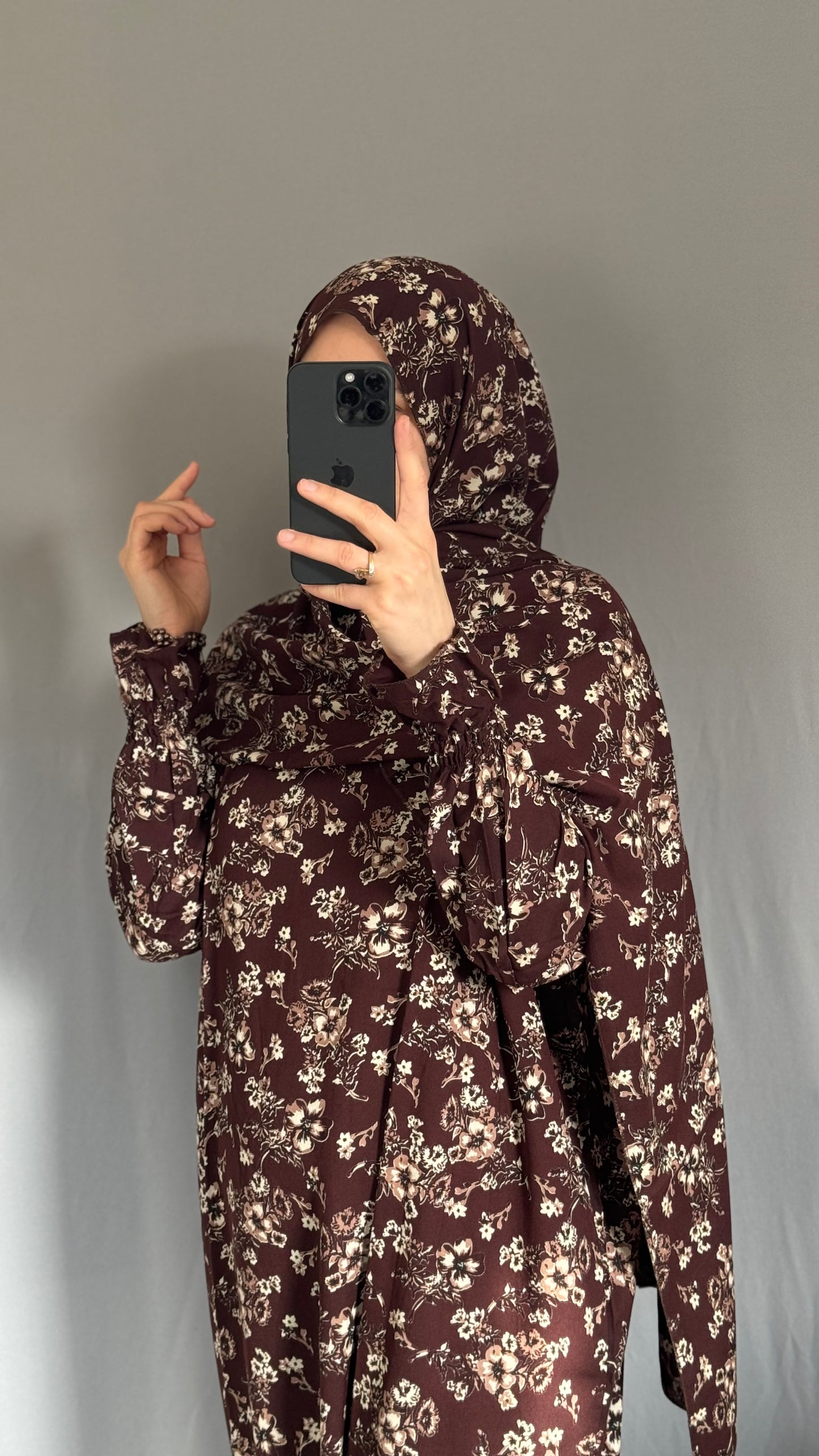 Prayer Abaya Set / Prayer Dress for Woman / Prayer Clothes Muslim / Prayer Gown / Prayer Outfit/ Salah Dress / Namaz Dress / Overhead Abaya
