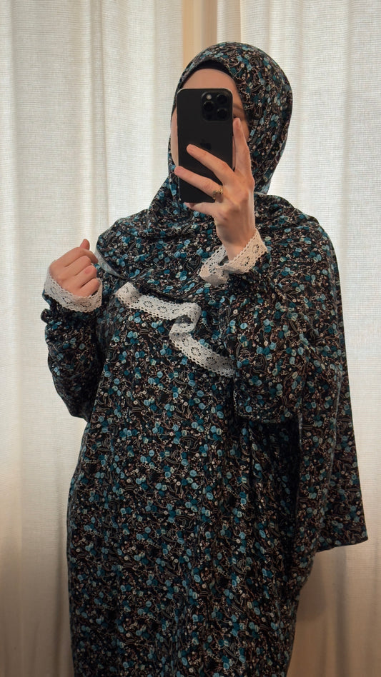 Luxury Cotton Prayer Dress, Prayer clothes for women, Islamic Prayer dress, Prayer Outfit, Prayer Set, Prayer Hijab, Salah dress, Islamic Gift, Muslim clothing, Prayer abaya