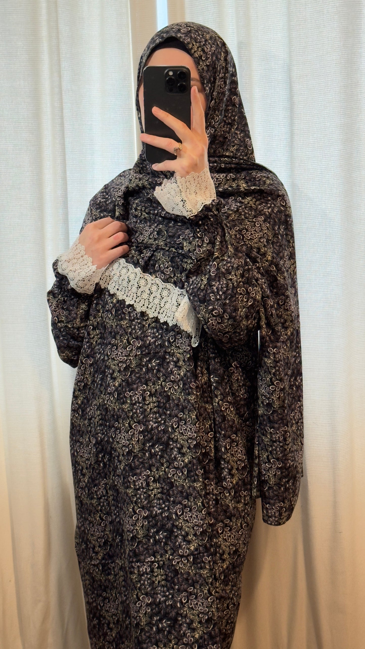Luxury Cotton Prayer Dress, Prayer clothes for women, Islamic Prayer dress, Prayer Outfit, Prayer Set, Prayer Hijab, Salah dress, Islamic Gift, Muslim clothing, Prayer abaya