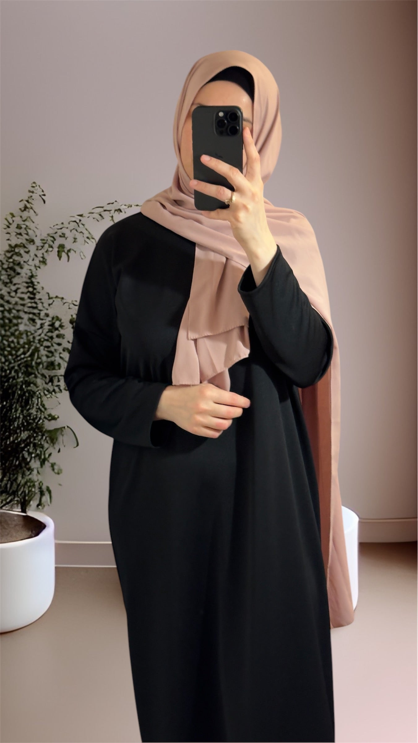 Black Abaya, Maxi Dress, Solid Abaya, Muslim Women long Dress, Islamic Dress, Hijab, long Sleeve Dress, Kaftan, Modest Clothing, Clothed Abaya