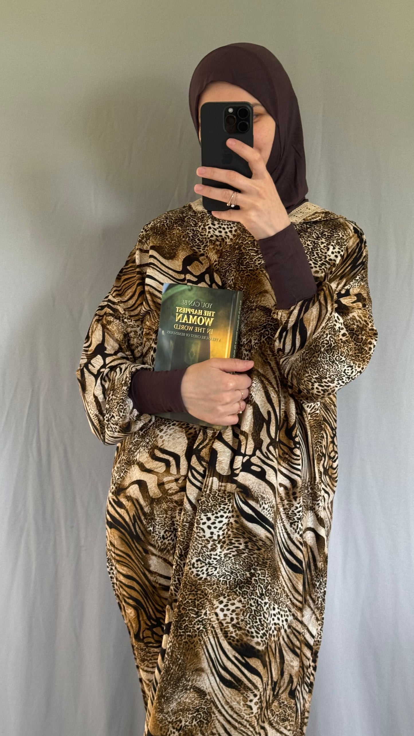 Hooded leopard Prayer Dress, Prayer Dress Set, High Quility Prayer Dress, Muslim Women Gift, Abaya Full Body Cover Dress, Ramadan Dress, Prayer Outfit