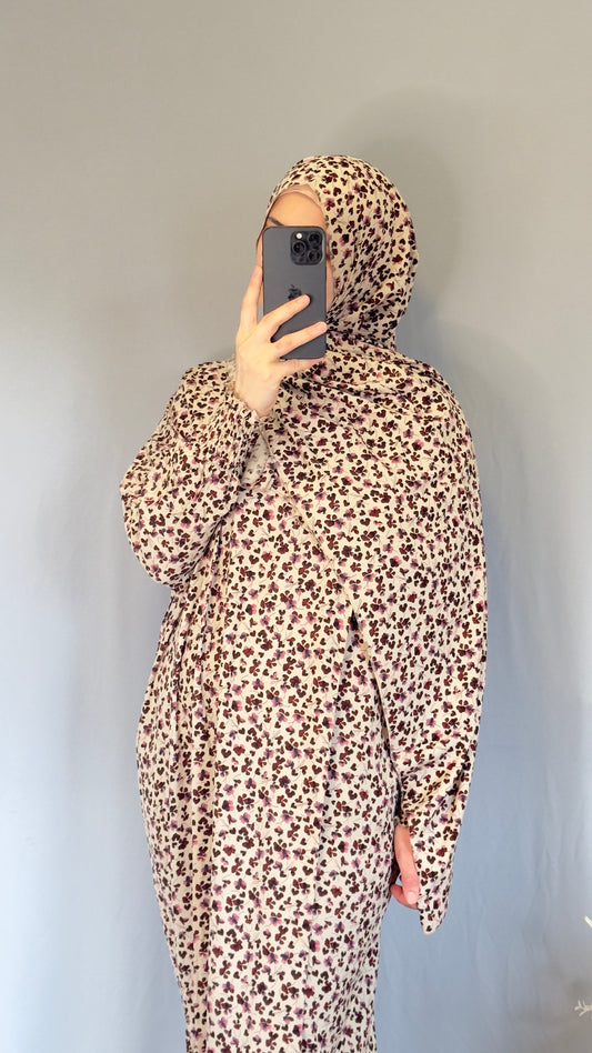 Islamic Essentials, Prayer Dress / Overhead Abaya / Prayer Abaya Set / Prayer Dress for Woman / Prayer Clothes Muslim / Prayer Gown / Prayer Outfit/ Salah Dress / Namaz Dress / eid gift / Umrah Outfit