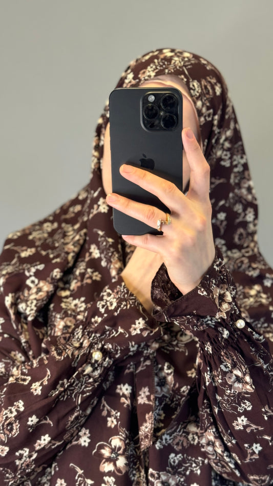 Ramadan gift set, Prayer Dress, Ramadan Dress, Prayer Outfit, Maxi Dress, Khimar, Islamic Dress, Prayer Abaya, Prayer set, Islamic gift, Abaya & Hijab