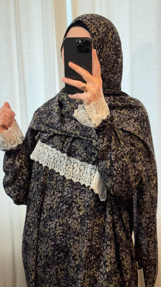 Luxury Cotton Prayer Dress, Prayer clothes for women, Islamic Prayer dress, Prayer Outfit, Prayer Set, Prayer Hijab, Salah dress, Islamic Gift, Muslim clothing, Prayer abaya