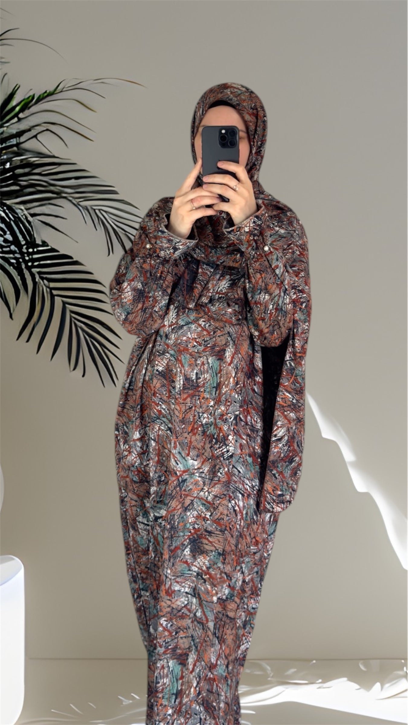 Prayer Abaya Set / Prayer Dress for Woman / Prayer Clothes Muslim / Prayer Gown / Prayer Outfit/ Salah Dress / Namaz Dress / Overhead Abaya