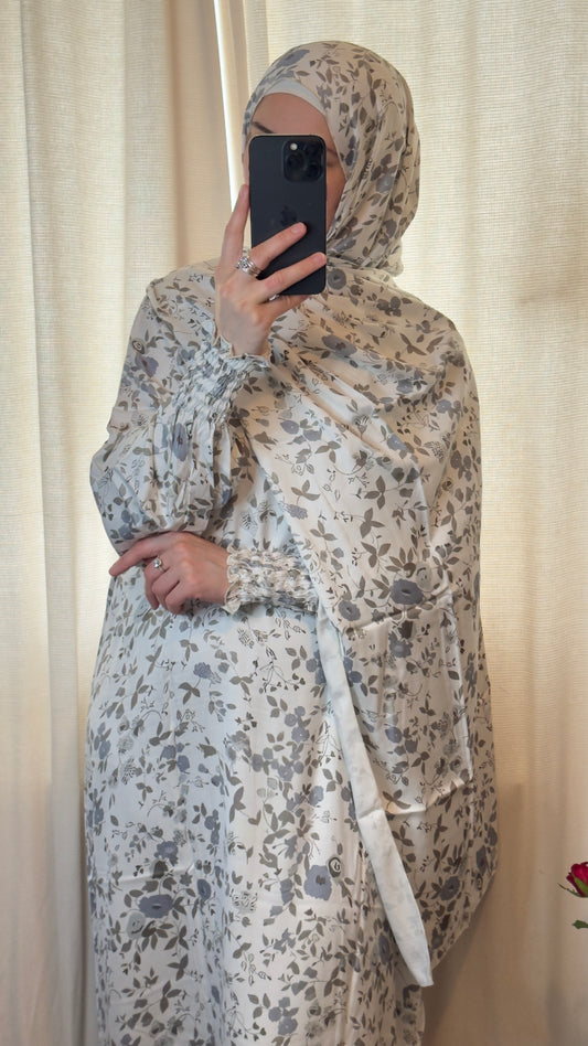 Luxury White Prayer Dress, Prayer clothes for women, Islamic Prayer dress, Prayer Outfit, Prayer Set, Prayer Hijab, Salah dress, Islamic Gift, Muslim clothing, Prayer abaya