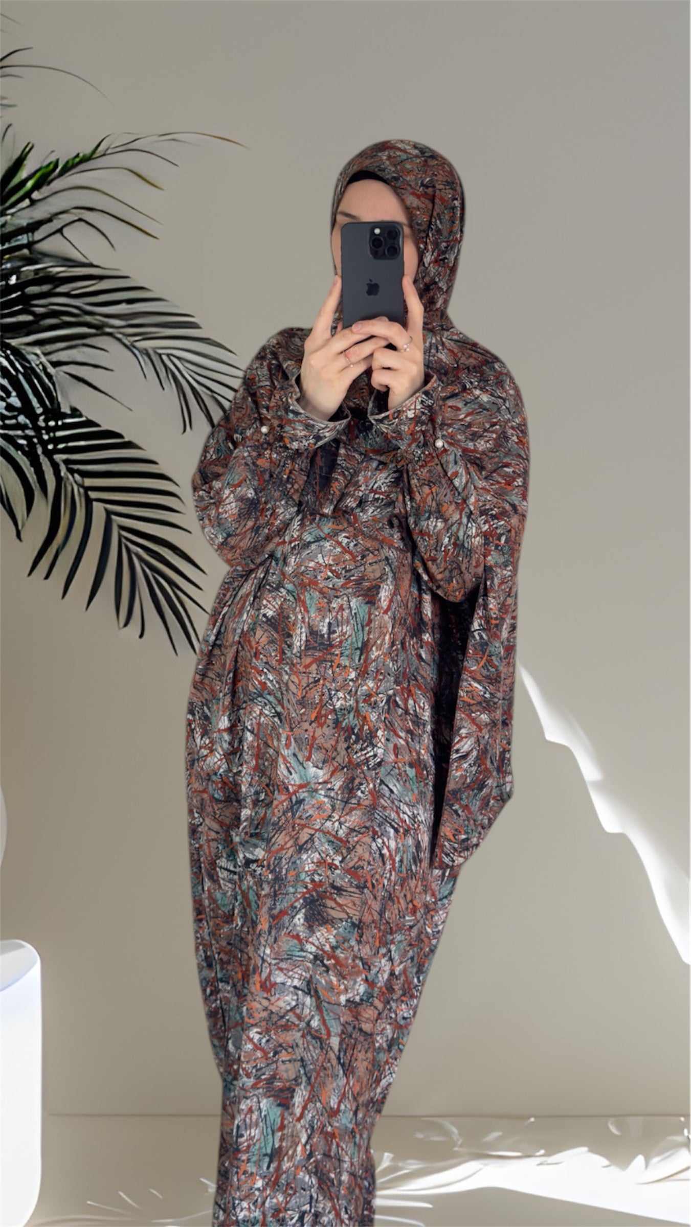 Prayer Abaya Set / Prayer Dress for Woman / Prayer Clothes Muslim / Prayer Gown / Prayer Outfit/ Salah Dress / Namaz Dress / Overhead Abaya