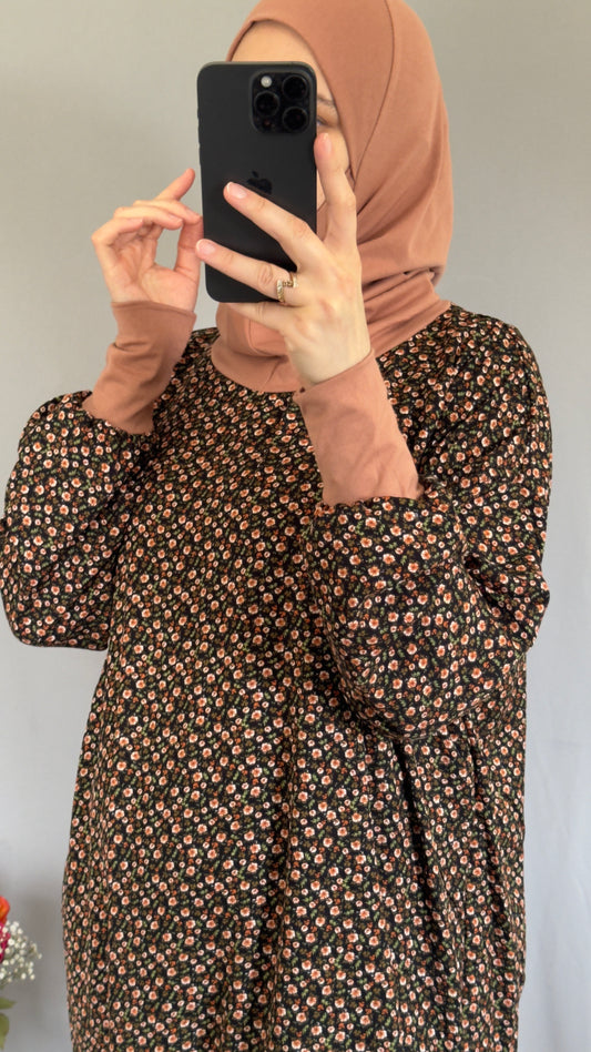 Floral Prayer Dress, Prayer Dress Set, High Quility Prayer Dress, Muslim Women Gift, Abaya Full Body Cover Dress, Hajj Dress, Prayer Outfit