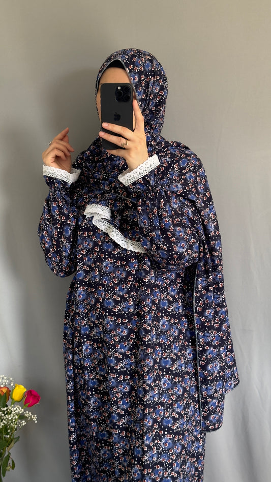 Prayer Dress / Overhead Abaya / Prayer Abaya Set / Prayer Dress for Woman / Prayer Clothes Muslim / Prayer Gown / Prayer Outfit/ Salah Dress / Namaz Dress