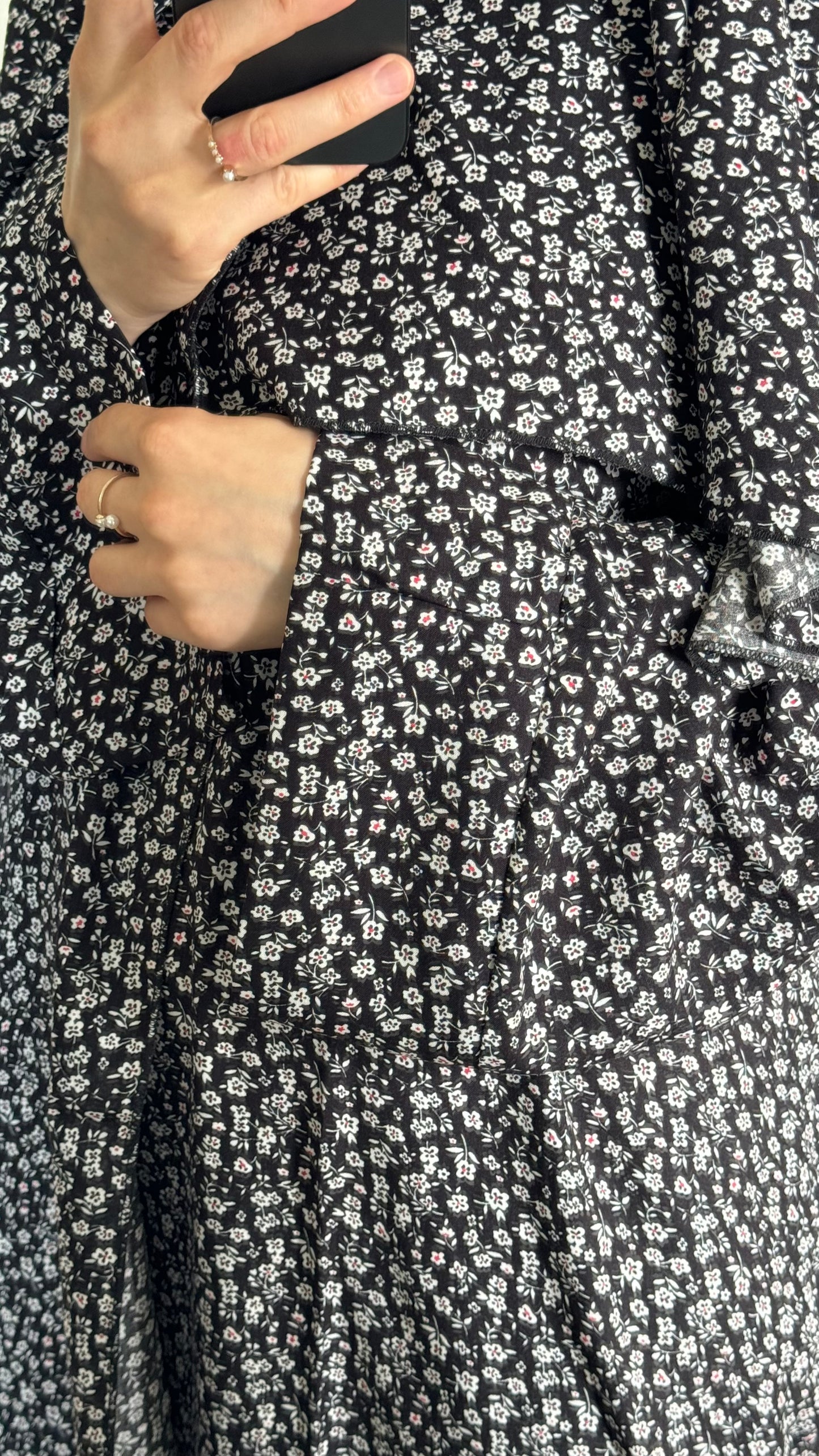 Floral Abaya, Maxi Dress, prayer abaya, Muslim Women long Dress, Islamic Dress, Hijab, long Sleeve Dress, Kaftan, Modest Clothing, Clothed Abaya