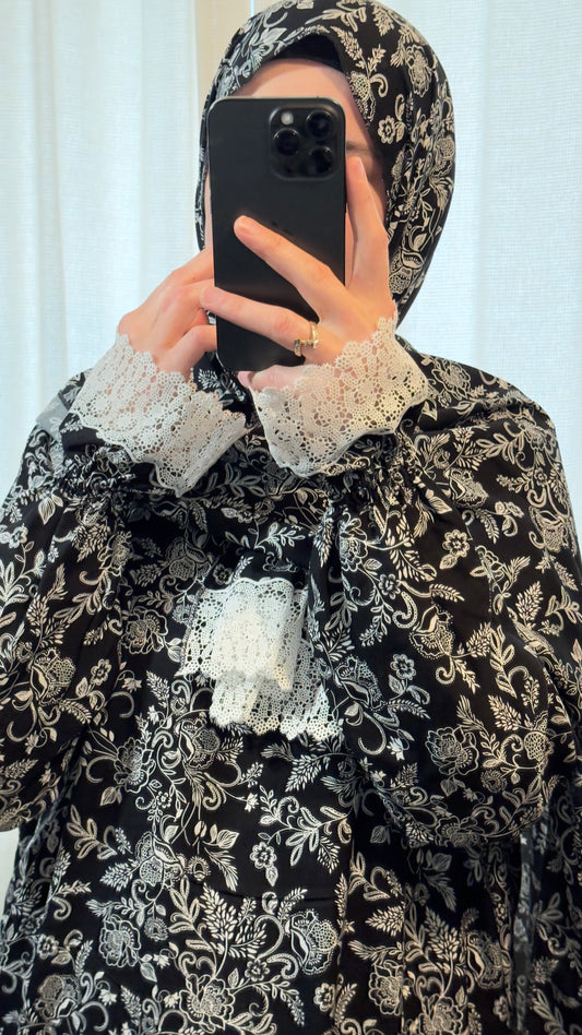 Luxury Cotton Prayer Dress, Prayer clothes for women, Islamic Prayer dress, Prayer Outfit, Prayer Set, Prayer Hijab, Salah dress, Islamic Gift, Muslim clothing, Prayer abaya