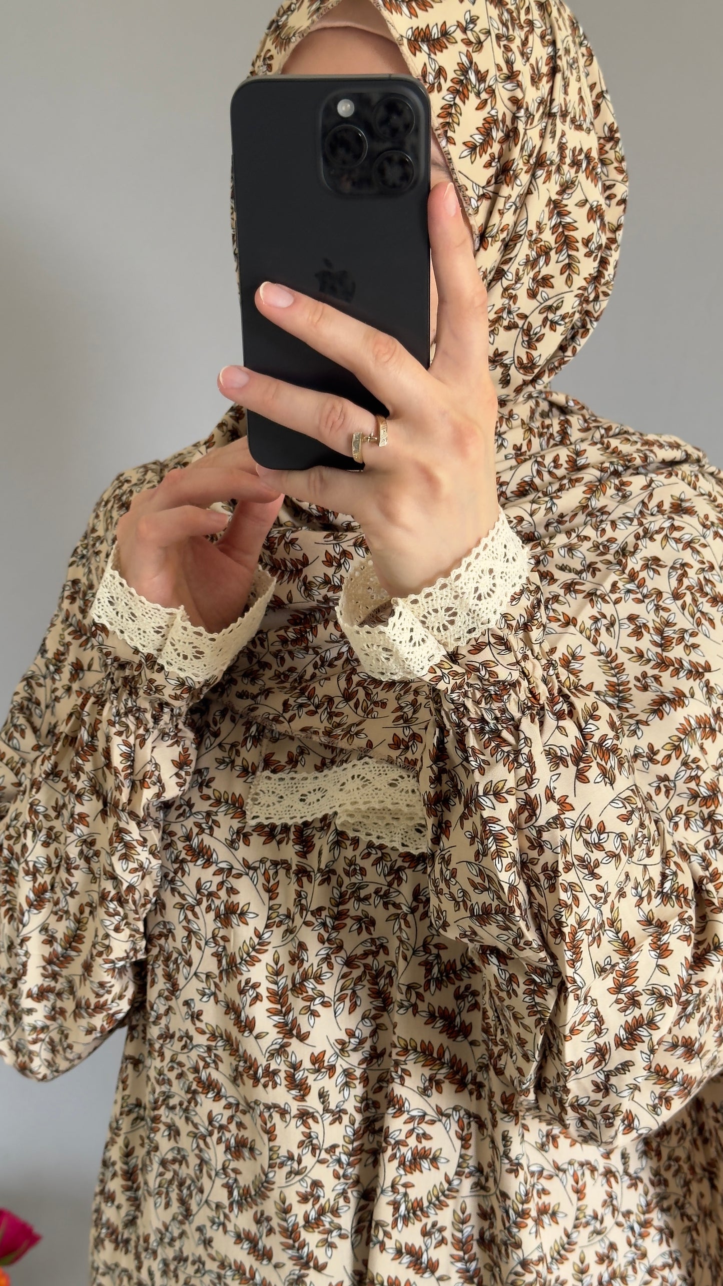 Beige Prayer Dress, Prayer clothes for women, Islamic Prayer dress, Prayer Outfit, Prayer Set, Prayer Hijab, Salah dress, Islamic Gift, Muslim clothing, Prayer abaya, Prayer Wear
