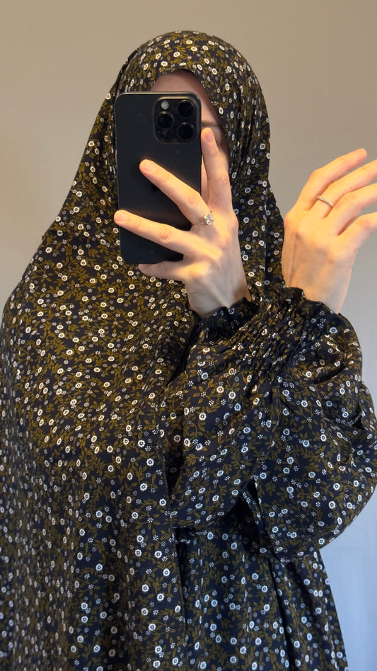 Prayer Dress / Overhead Abaya / Prayer Abaya Set / Prayer Dress for Woman / Prayer Clothes Muslim / Prayer Gown / Prayer Outfit/ Salah Dress / Namaz Dress / Ramadan Outfit