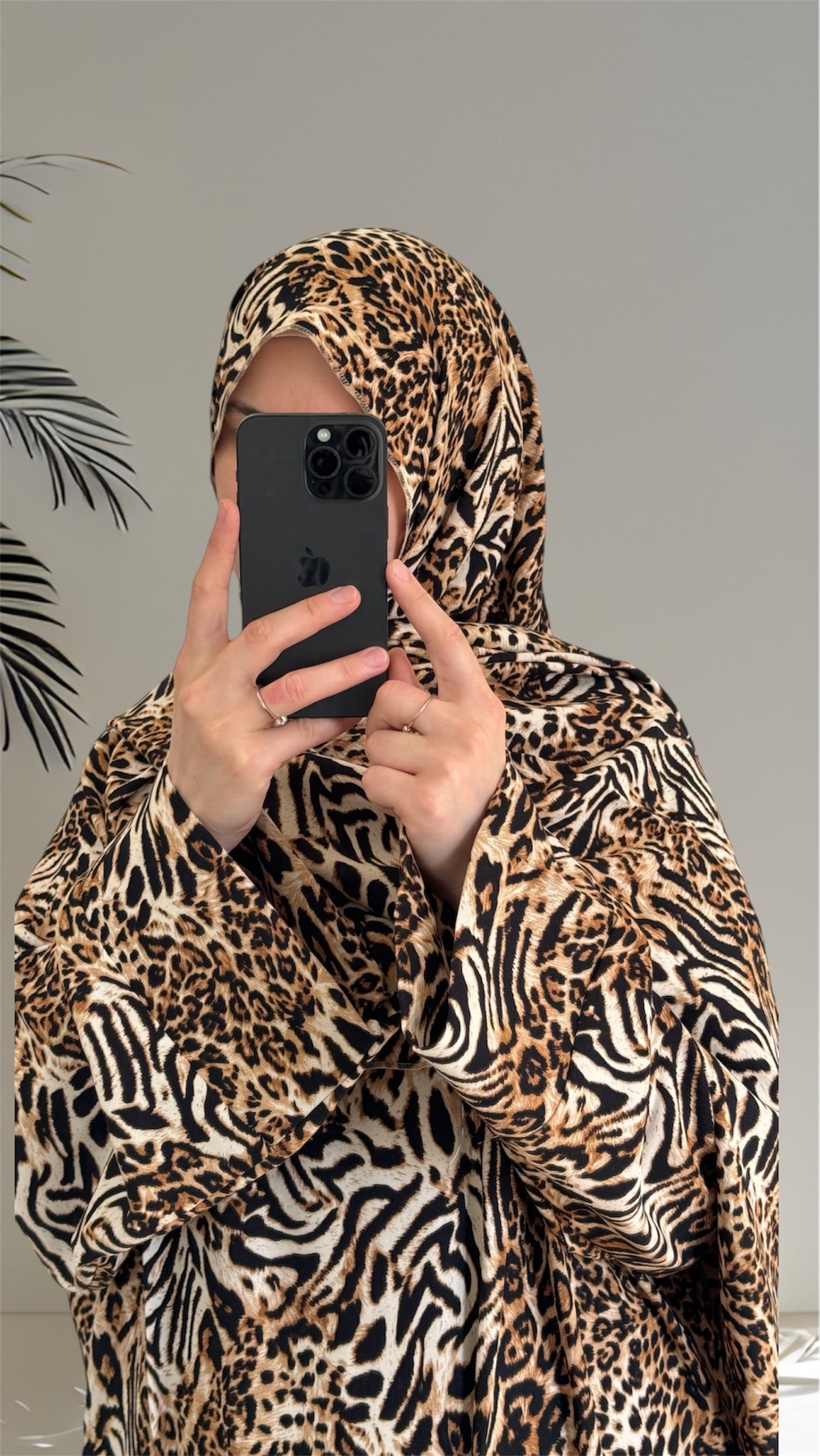 Leopard Abaya, Islamic Dress, Maxi Dress, prayer abaya, Muslim Women long Dress, Hijab, long Sleeve Dress, Kaftan, Modest Clothing, Clothed Abaya