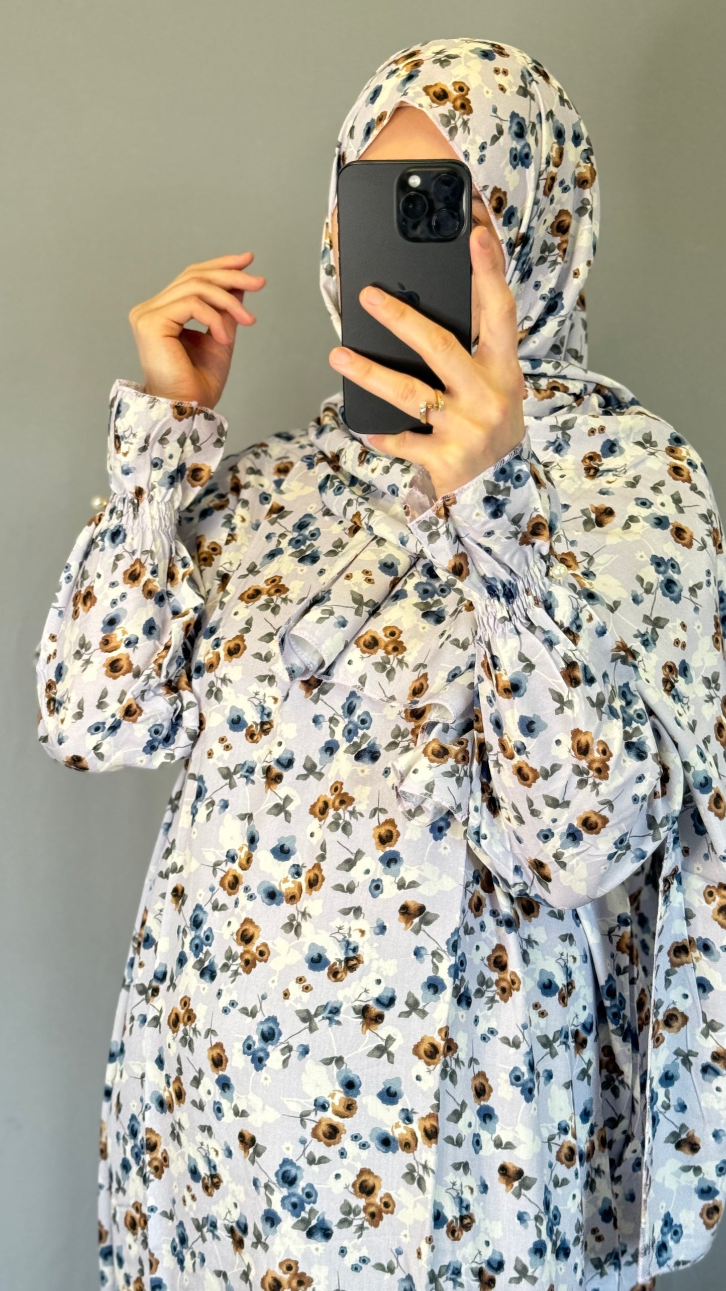 Prayer Abaya Set / Prayer Dress for Woman / Prayer Clothes Muslim / Prayer Gown / Prayer Outfit/ Salah Dress / Namaz Dress / Overhead Abaya