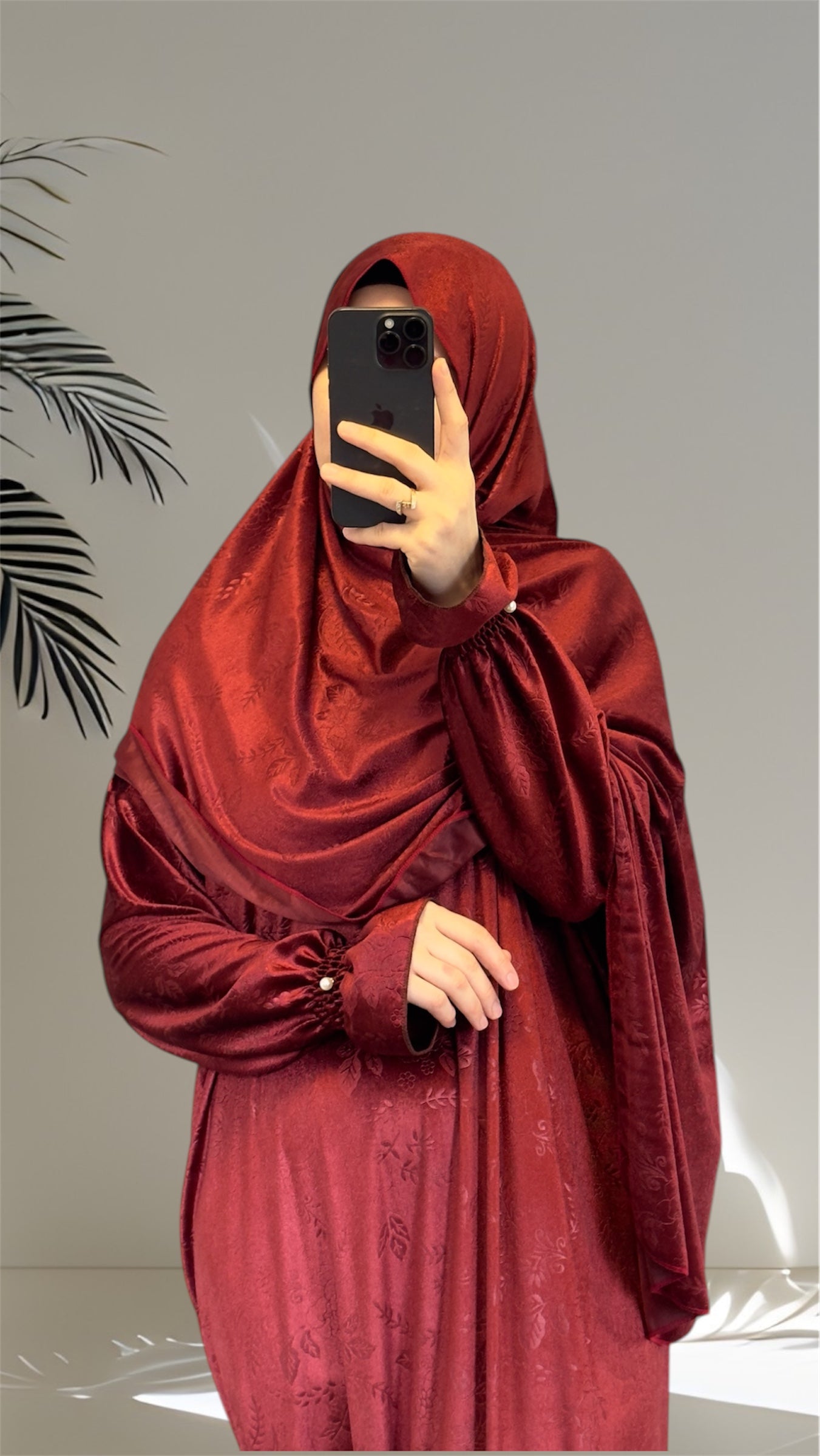 Luxury Velvet Warm Prayer Dress, Prayer clothes for women, Islamic Prayer dress, Prayer Outfit, Prayer Set, Prayer Hijab, Salah dress, Islamic Gift, Muslim clothing, Winter Abaya