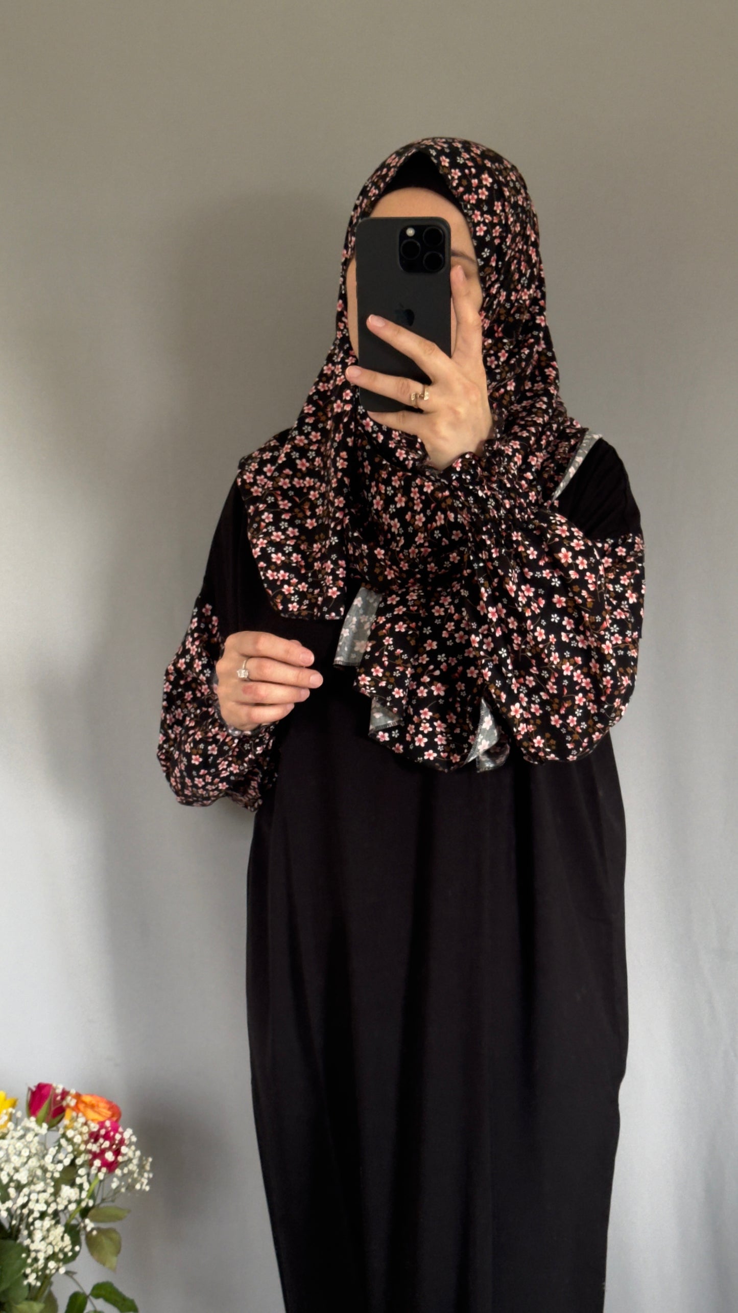 Elegant Prayer Dress, Prayer Outfit, Maxi Dress, Khimar, Islamic Dress, Prayer Abaya, Prayer set, Islamic gift, PrayerHijab, Umrah Abaya, Ramadan Abaya, One Size Prayer Dress