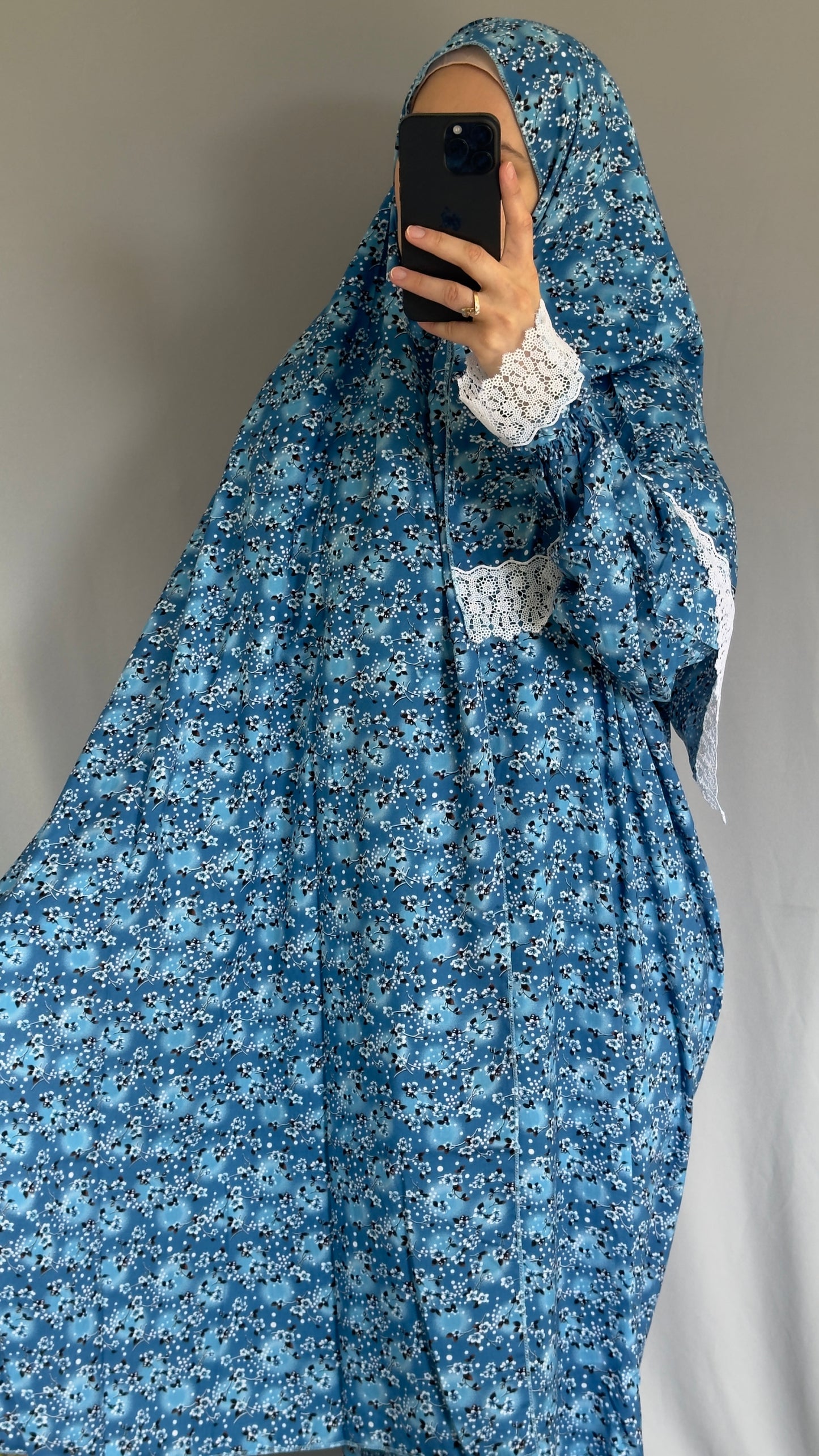 Elegant Prayer Dress, Prayer Outfit, Maxi Dress, Khimar, Islamic Dress, Prayer Abaya, Prayer set, Islamic gift, PrayerHijab, Umrah Abaya, Ramadan Abaya, One Size Prayer Dress