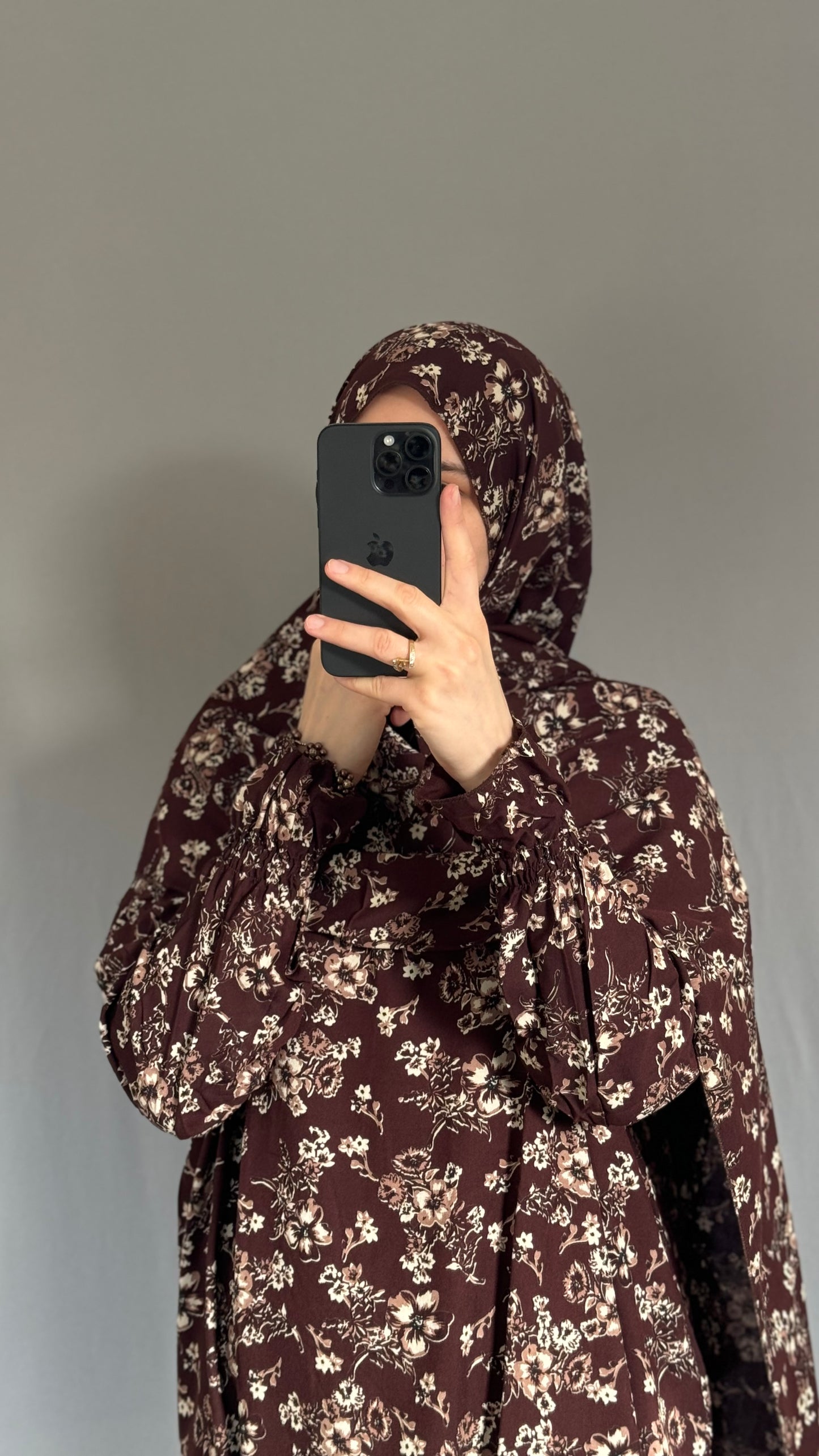 Prayer Abaya Set / Prayer Dress for Woman / Prayer Clothes Muslim / Prayer Gown / Prayer Outfit/ Salah Dress / Namaz Dress / Overhead Abaya