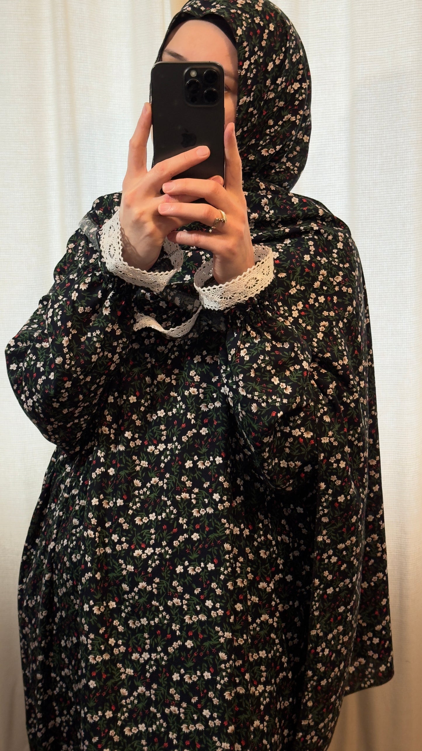Floral Prayer Dress, Prayer clothes for women, Islamic Prayer dress, Prayer Outfit, Prayer Set, Prayer Hijab, Salah dress, Islamic Gift, Muslim clothing, Prayer abaya