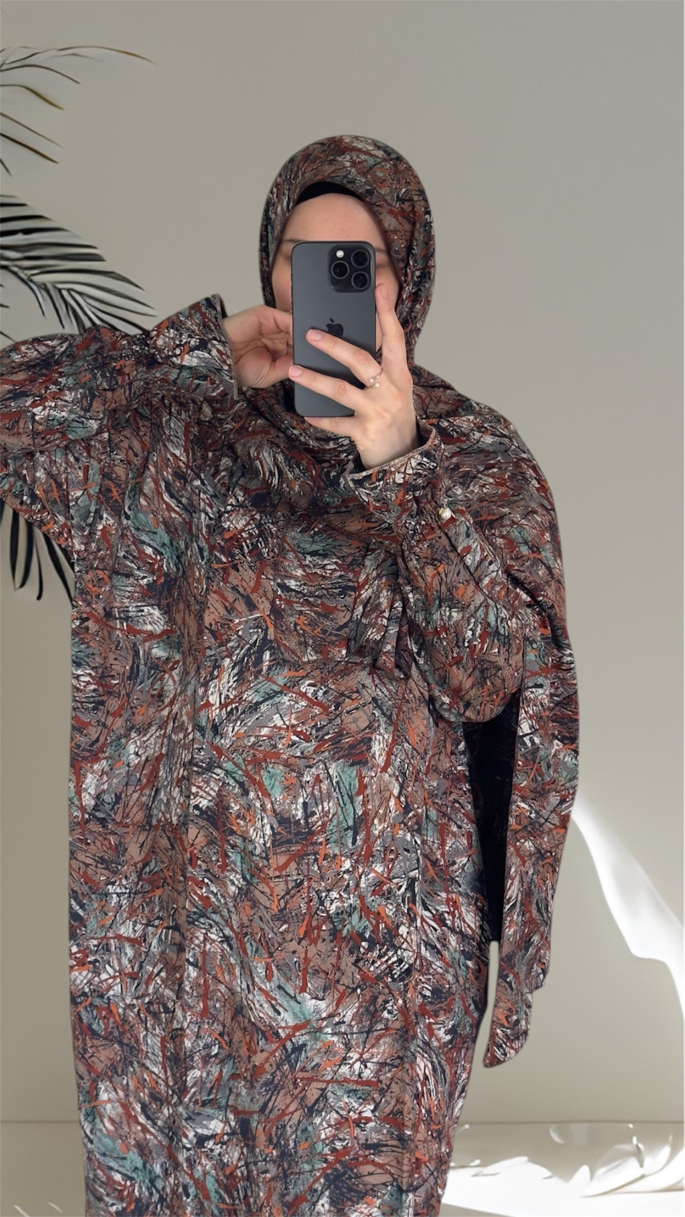 Prayer Abaya Set / Prayer Dress for Woman / Prayer Clothes Muslim / Prayer Gown / Prayer Outfit/ Salah Dress / Namaz Dress / Overhead Abaya