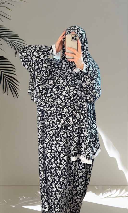 Luxury Prayer Dress, Prayer clothes for women, Islamic Prayer dress, Prayer Outfit, Prayer Set, Prayer Hijab, Salah dress, Islamic Gift, Muslim clothing, Prayer abaya, luxury prayer set