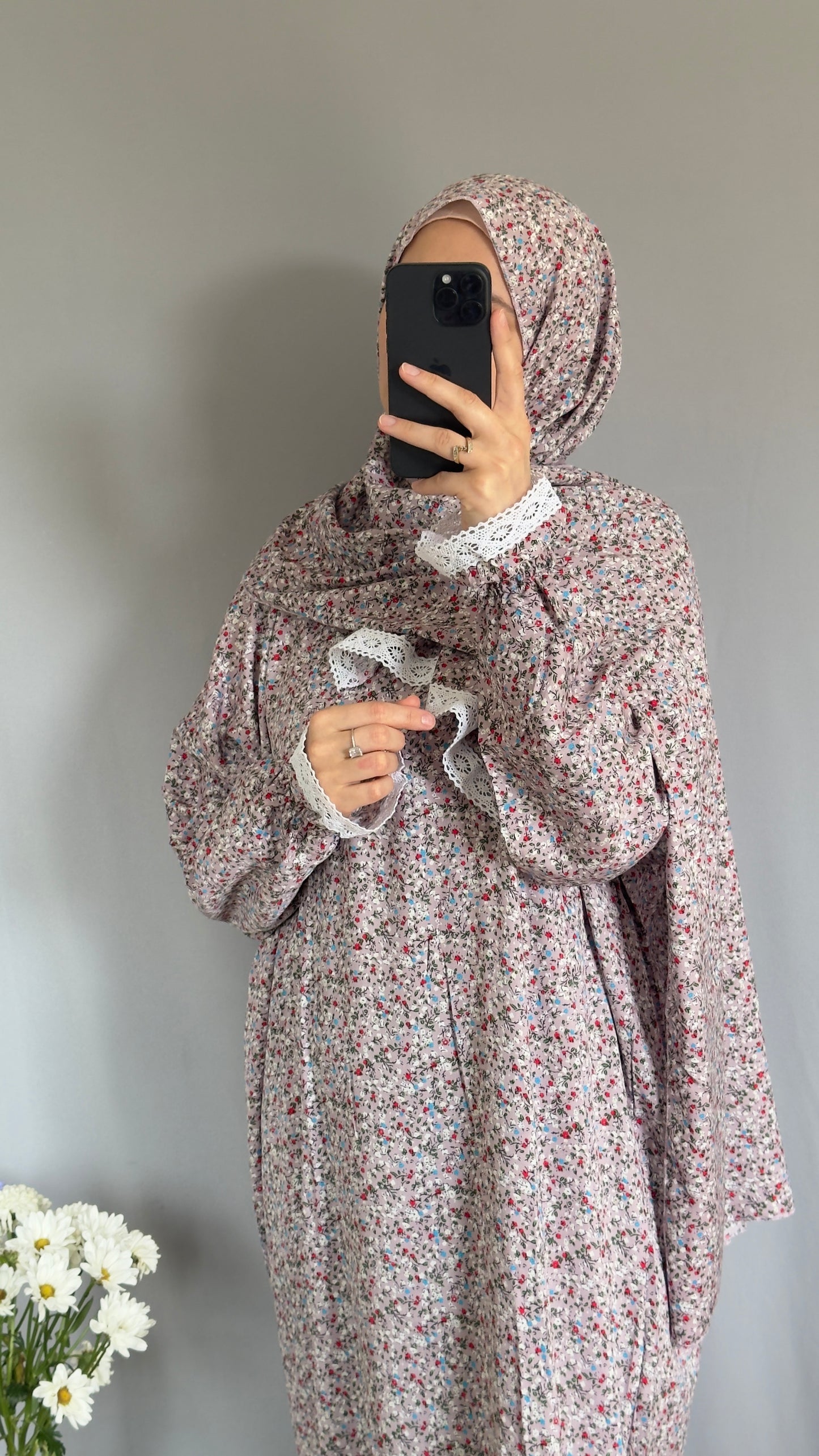 Grey Prayer Dress, Prayer Jilbab, Prayer Abaya, Two Piece Prayer dress muslim, Salah dress, Prayer set, Prayer outfit, Prayer clothes woman, Muslim Prayer dress, Islamic gift