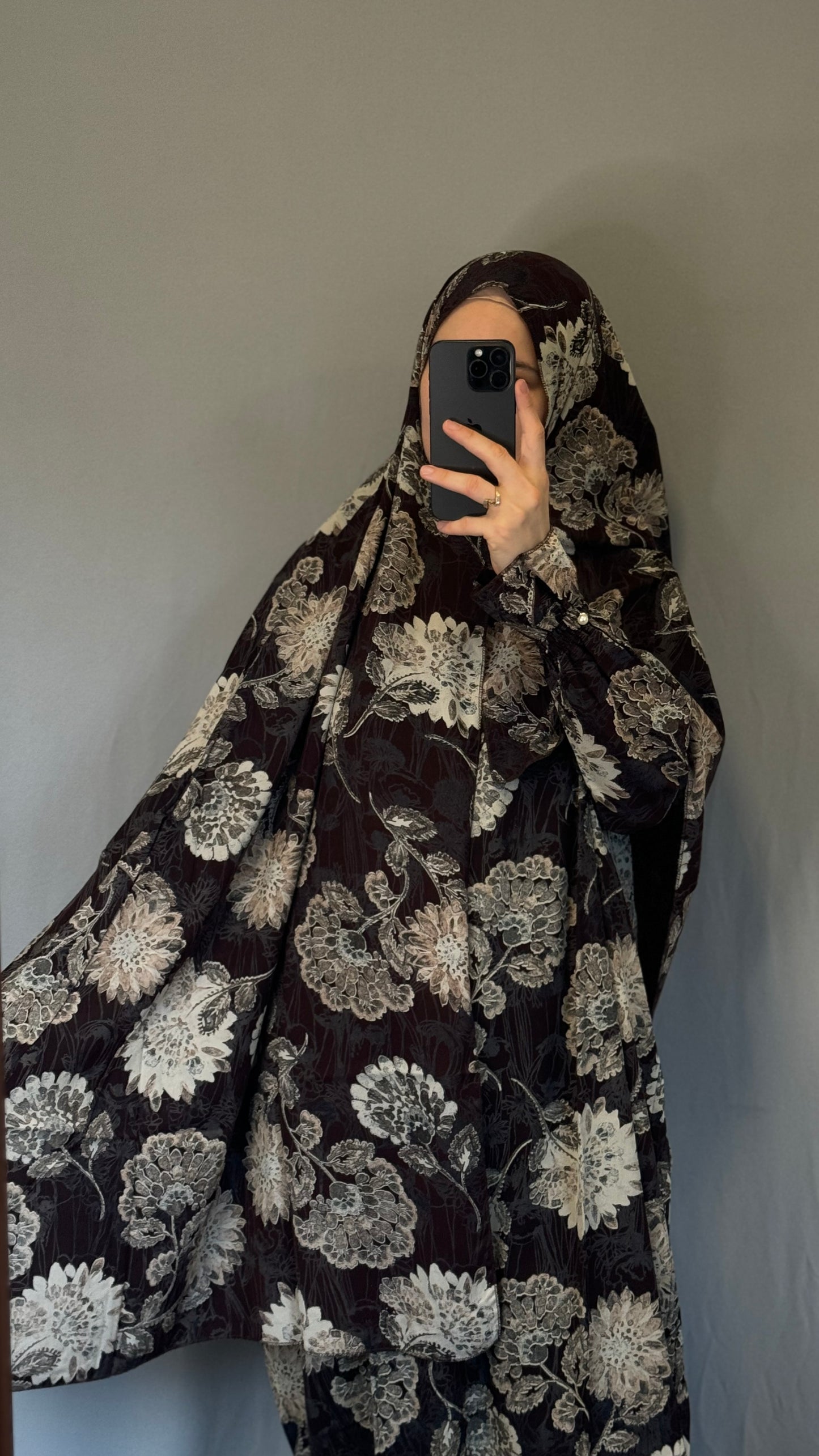 Ramadan Abaya, Elegant Prayer Dress, Prayer Outfit, Maxi Dress, Khimar, Islamic Dress, Prayer Abaya, Prayer set, Islamic gift, Abaya & Hijab