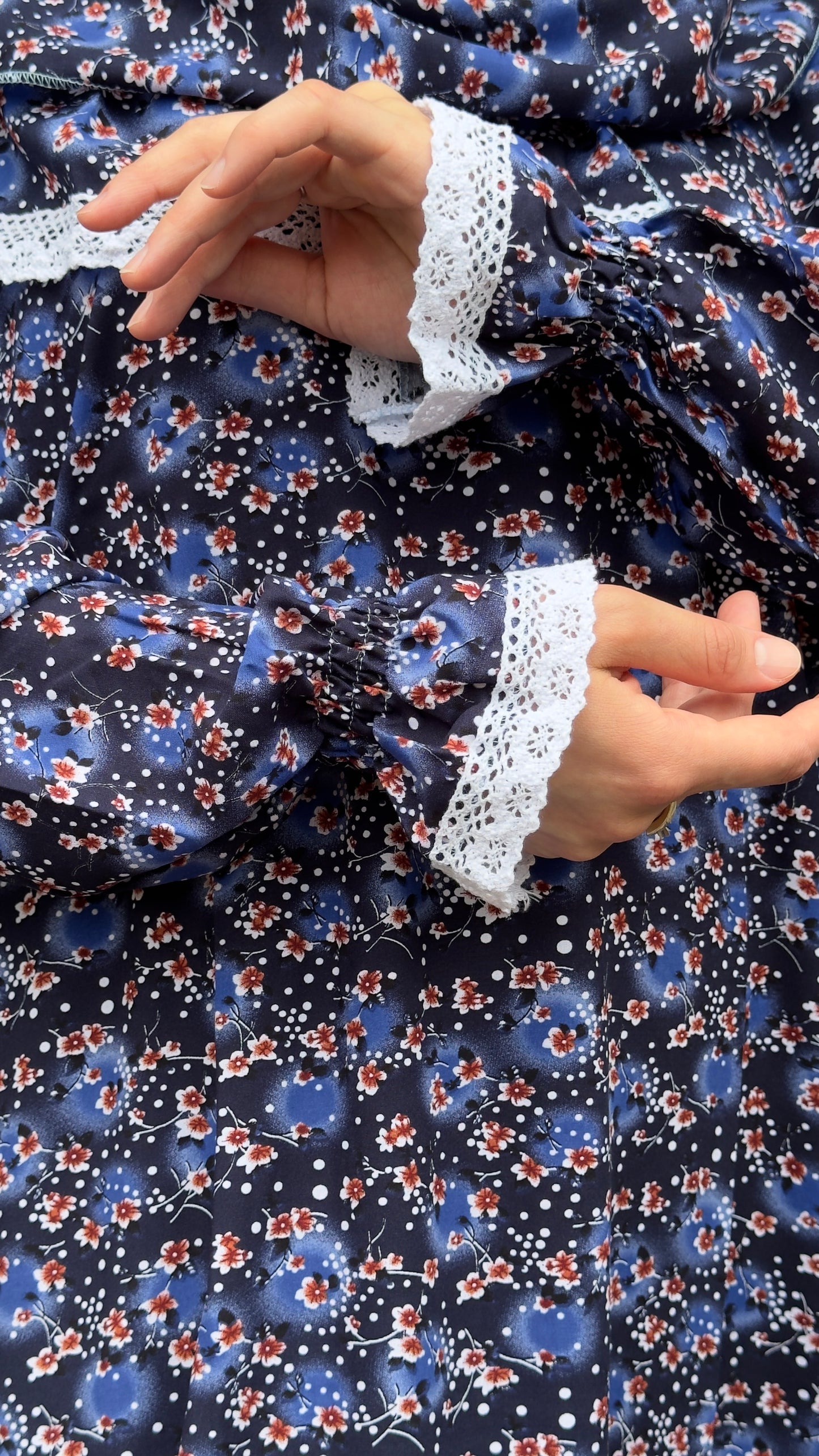Blue Prayer Dress / Prayer Abaya / muslim one piece prayer garment / Modest prayer outfit
