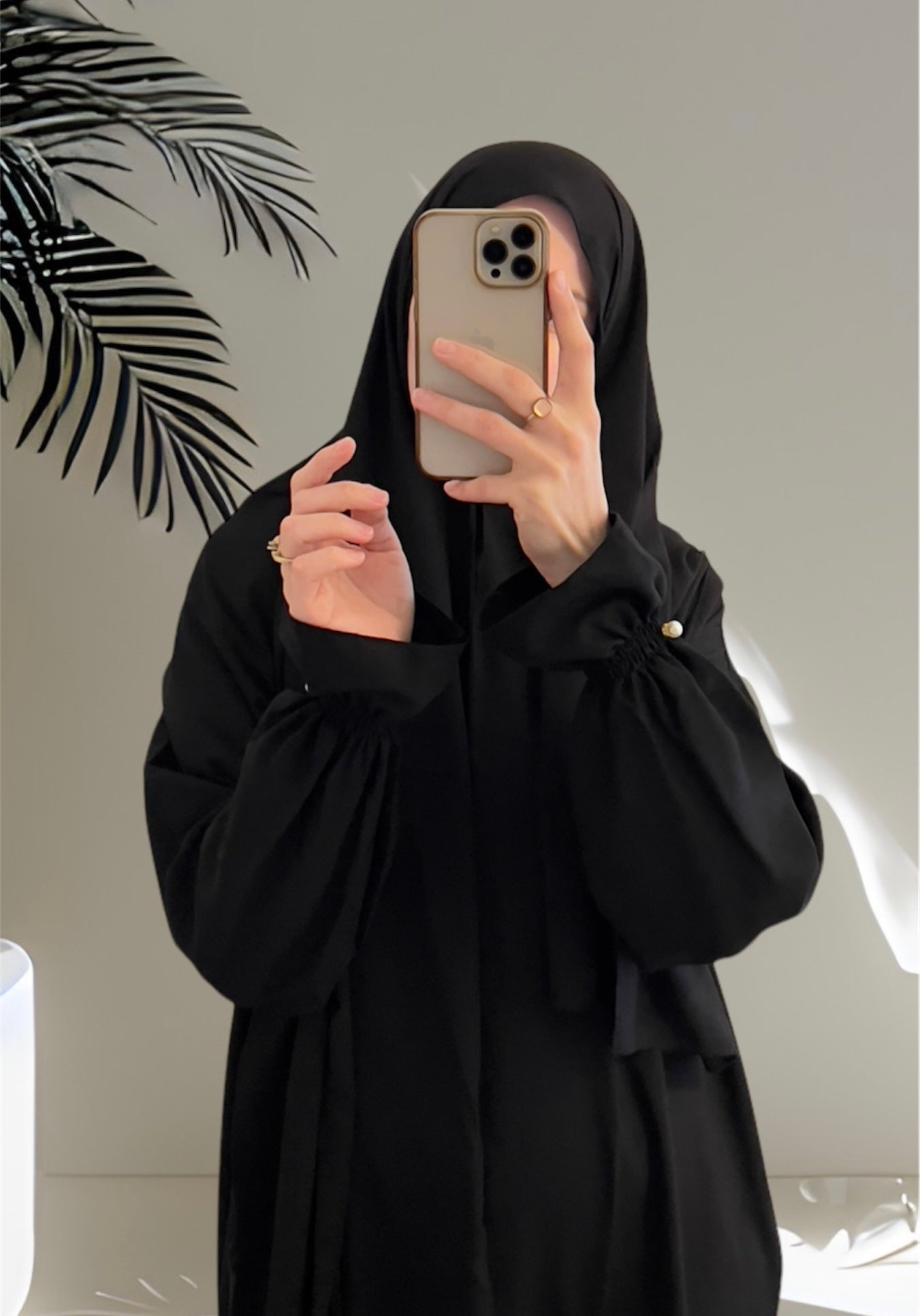 Black Prayer Dress with Cotton Lace/ Overhead Abaya / Prayer Abaya Set / Prayer Dress for Woman / Prayer Clothes Muslim / Prayer Gown / Prayer Outfit/ Salah Dress / Namaz Dress