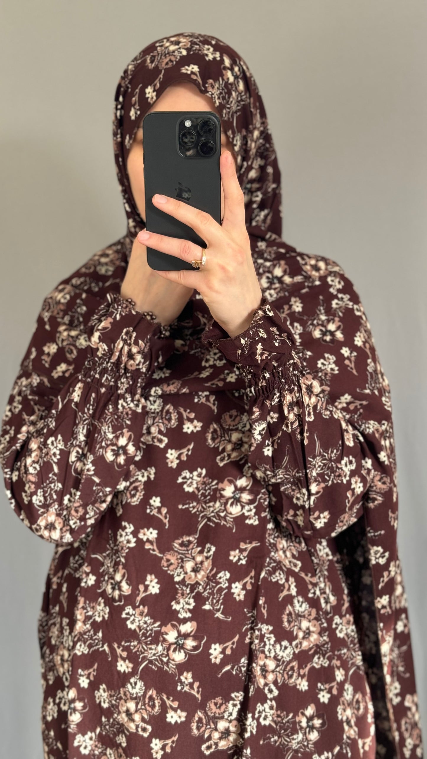 Prayer Abaya Set / Prayer Dress for Woman / Prayer Clothes Muslim / Prayer Gown / Prayer Outfit/ Salah Dress / Namaz Dress / Overhead Abaya