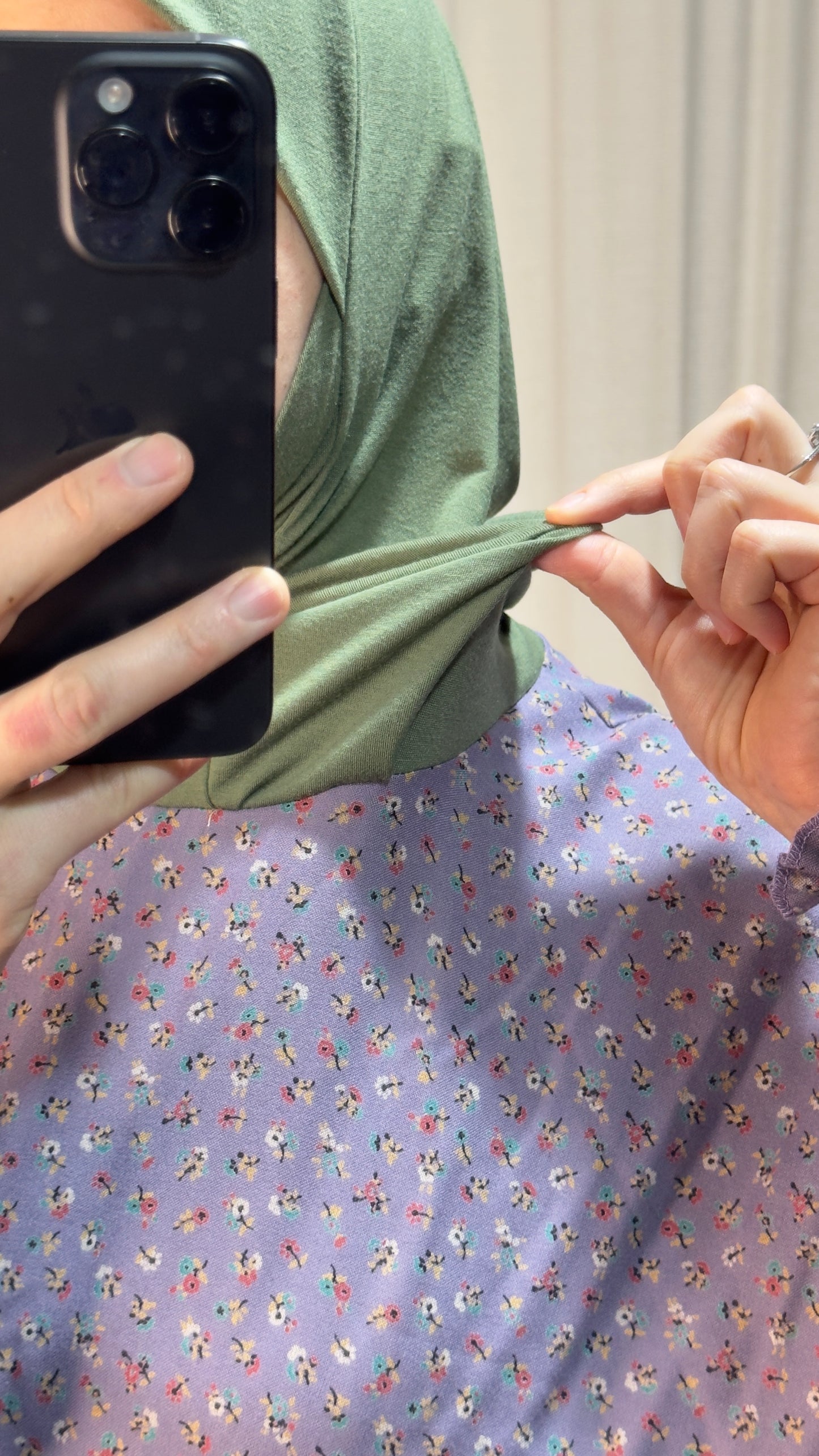 Light Purple Prayer Dress with Attached Hijab, Prayer Dress Set, High Quility Prayer Dress, Muslim Women Gift, Abaya Full Body Cover Dress, Hajj Dress, Prayer Outfit