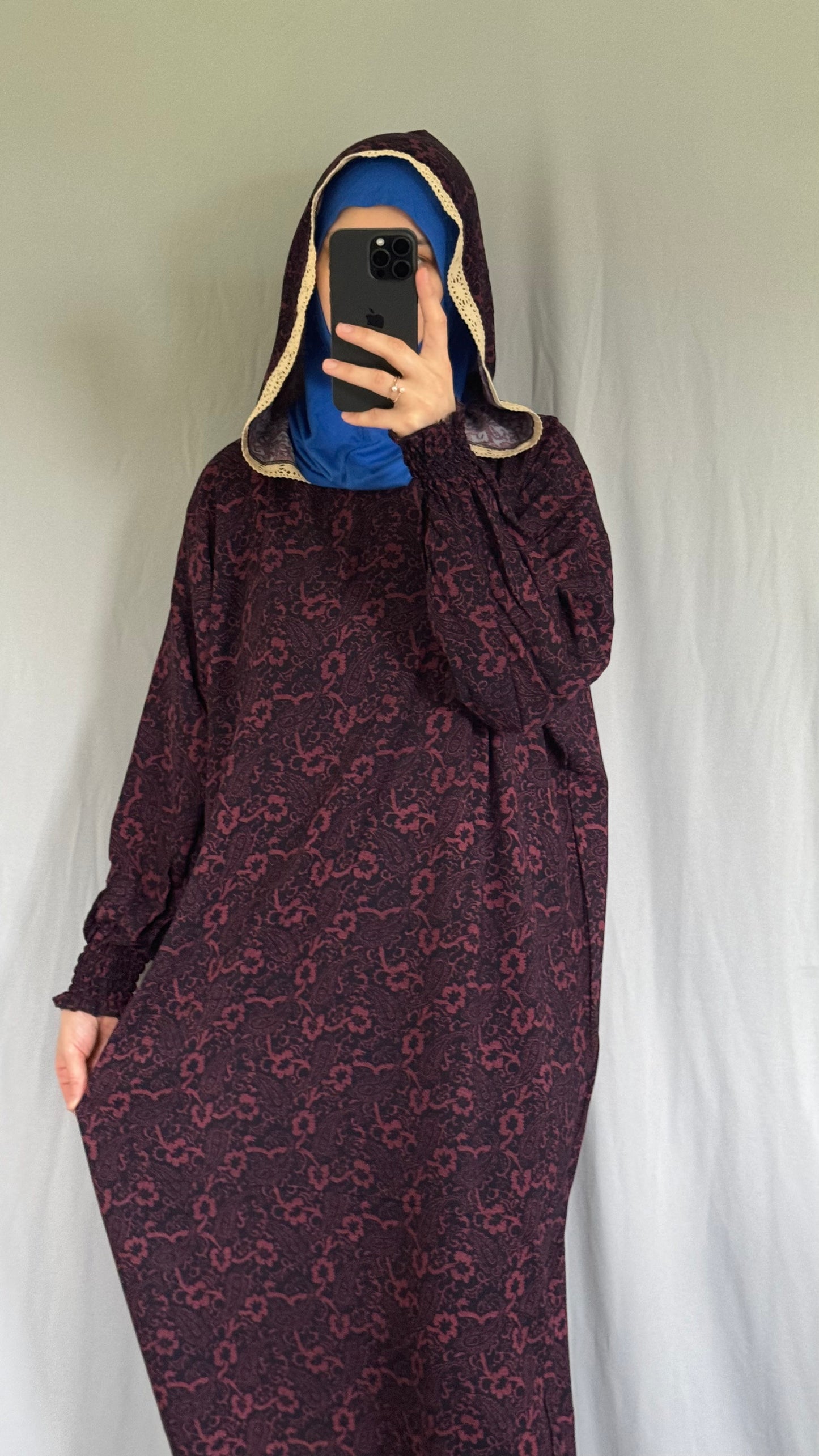 Hooded Prayer Dress, Prayer Dress Set, High Quility Prayer Dress, Muslim Women Gift, Abaya Full Body Cover Dress, Hajj Dress, Prayer Outfit