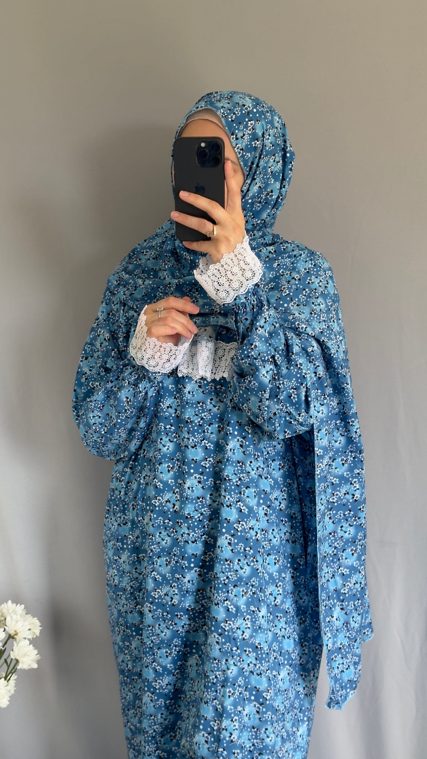 Elegant Prayer Dress, Prayer Outfit, Maxi Dress, Khimar, Islamic Dress, Prayer Abaya, Prayer set, Islamic gift, PrayerHijab, Umrah Abaya, Ramadan Abaya, One Size Prayer Dress