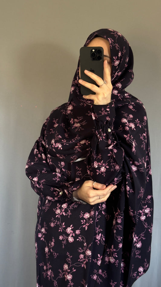 Luxury Prayer Dress / Overhead Abaya / Prayer Abaya Set / Prayer Dress for Woman / Prayer Clothes Muslim / Prayer Gown / Prayer Outfit/ Salah Dress / Namaz Dress