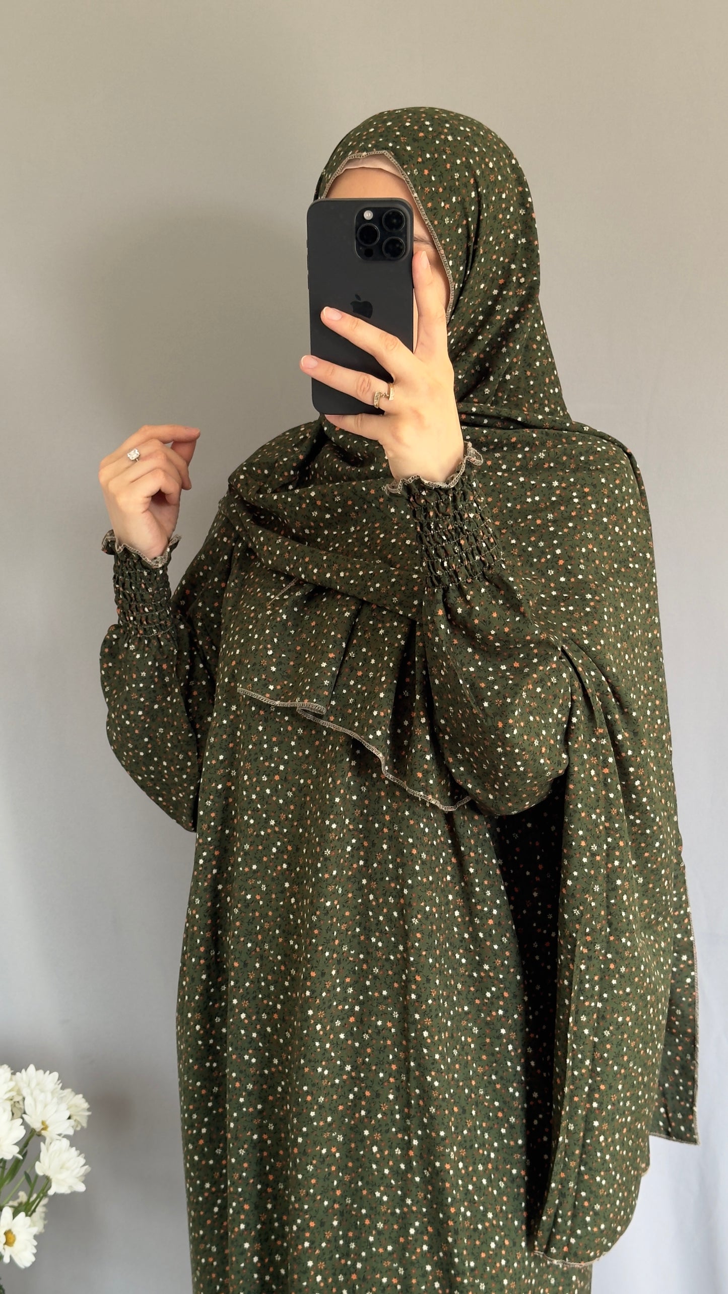 Elegant Prayer Dress, Prayer Outfit, Maxi Dress, Khimar, Islamic Dress, Prayer Abaya, Prayer set, Islamic gift, PrayerHijab, Umrah Abaya, Ramadan Abaya, One Size Prayer Dress