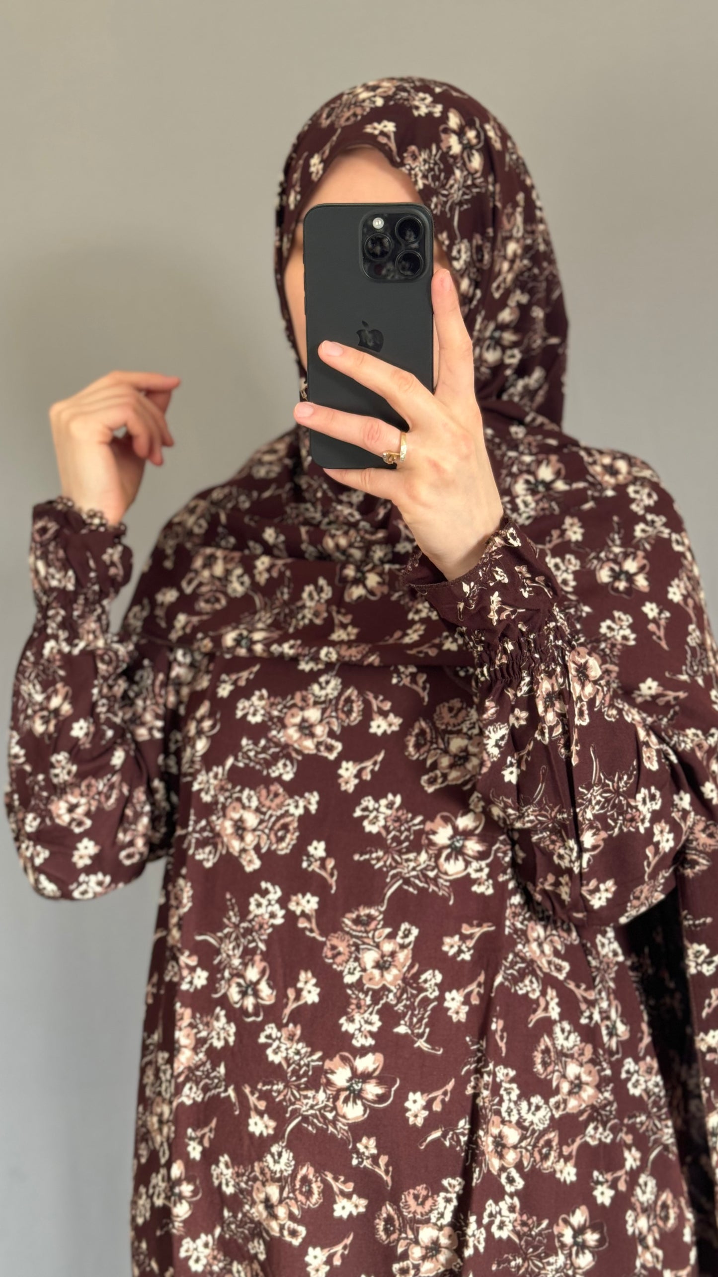 Prayer Abaya Set / Prayer Dress for Woman / Prayer Clothes Muslim / Prayer Gown / Prayer Outfit/ Salah Dress / Namaz Dress / Overhead Abaya