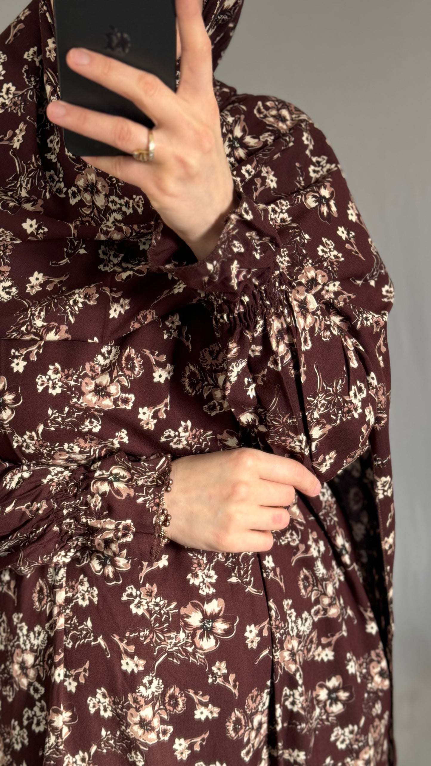 Prayer Abaya Set / Prayer Dress for Woman / Prayer Clothes Muslim / Prayer Gown / Prayer Outfit/ Salah Dress / Namaz Dress / Overhead Abaya