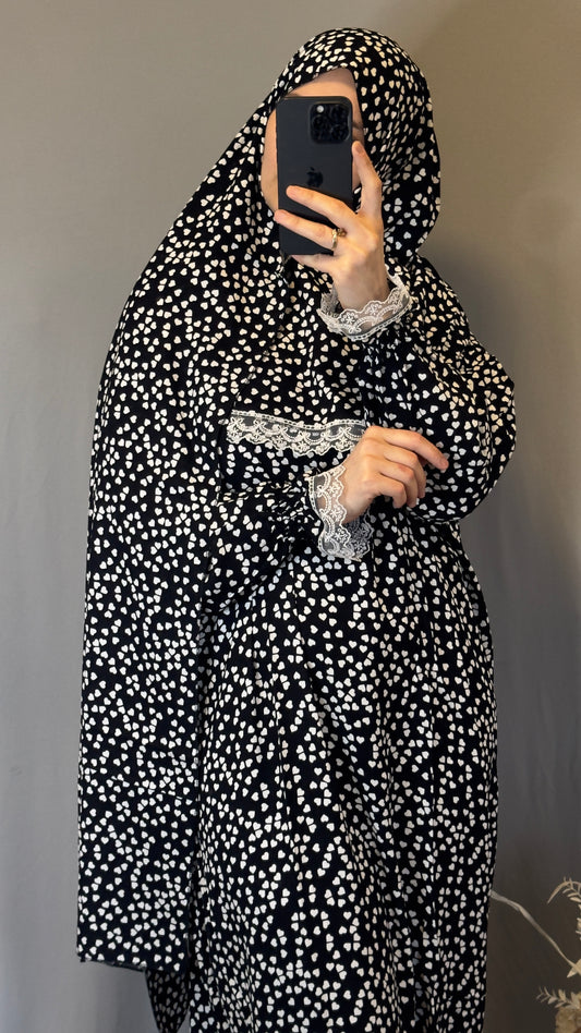 Overhead Khimar, Jilbab, Muslim Women Prayer Dress, One Piece Abaya, Islamic Burka, Prayer Dress for Woman / Prayer Clothes Muslim / Prayer Gown / Prayer Outfit/ Salah Dress / Namaz Dress / eid gift