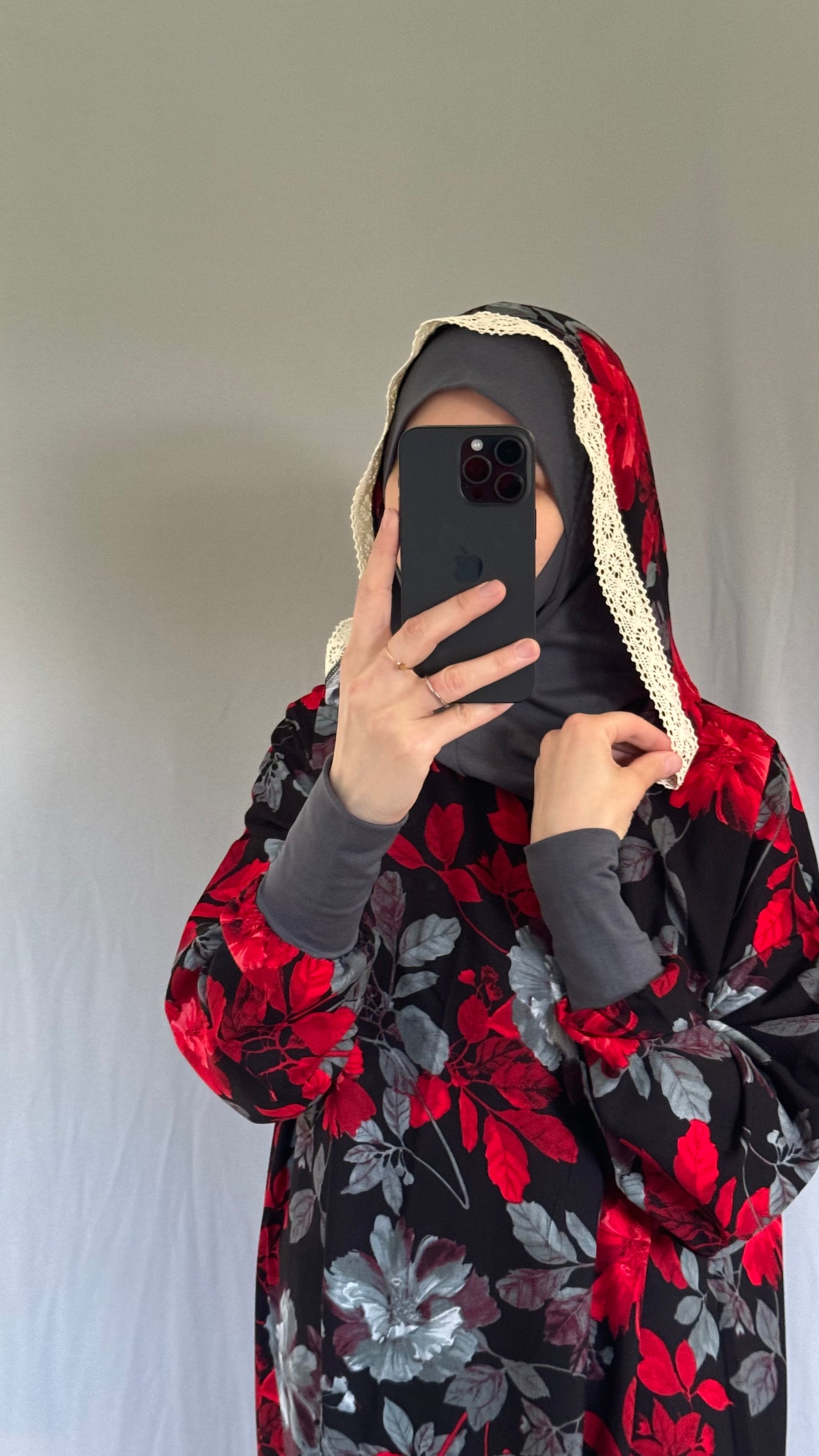 Prayer clothing / abaya gift set / clothes for prayer / prayer dress / plus size one piece pray clothes / cotton prayer robe/ prayer abaya ,Hooded Prayer Dress