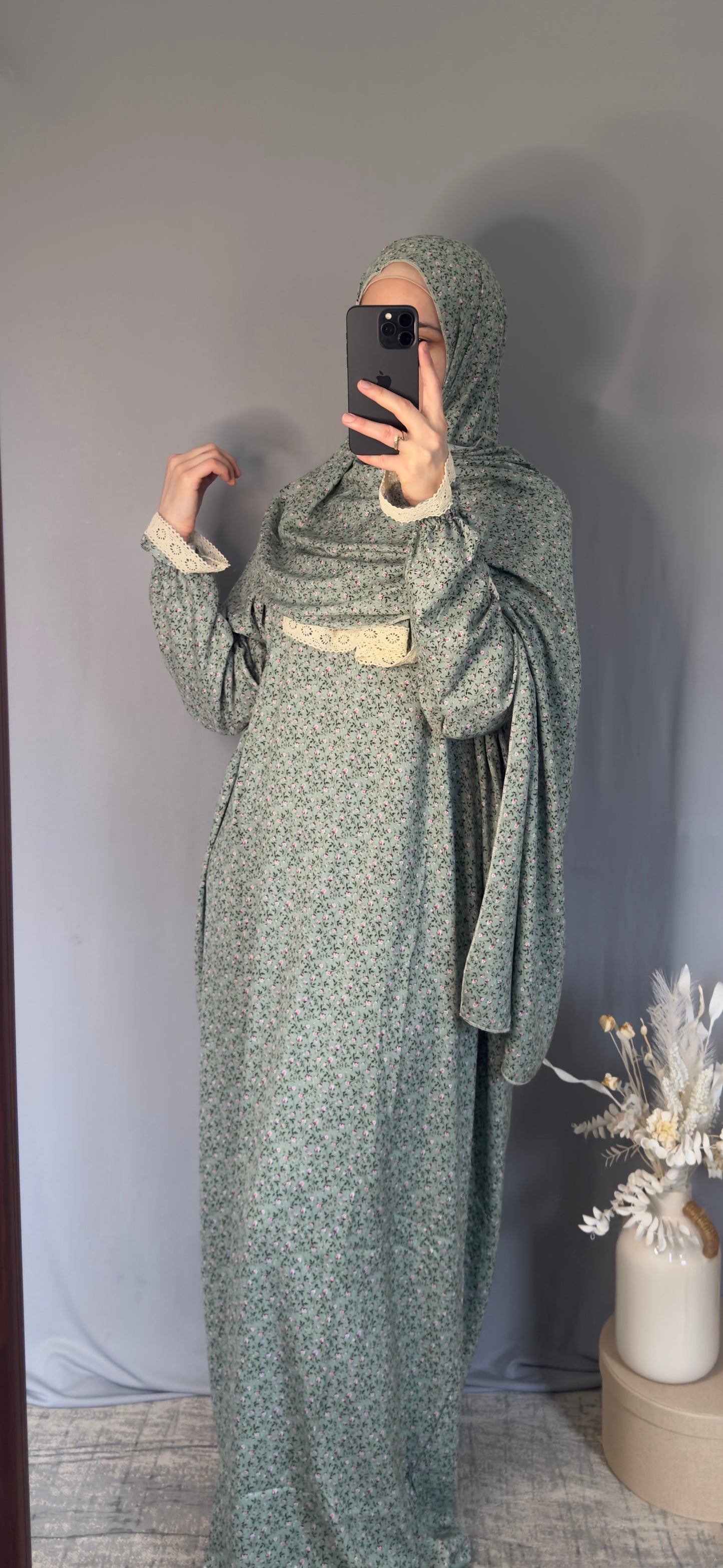 Luxury Cotton Prayer Dress, Prayer clothes for women, Islamic Prayer dress, Prayer Outfit, Prayer Set, Prayer Hijab, Salah dress, Islamic Gift, Muslim clothing, Prayer abaya